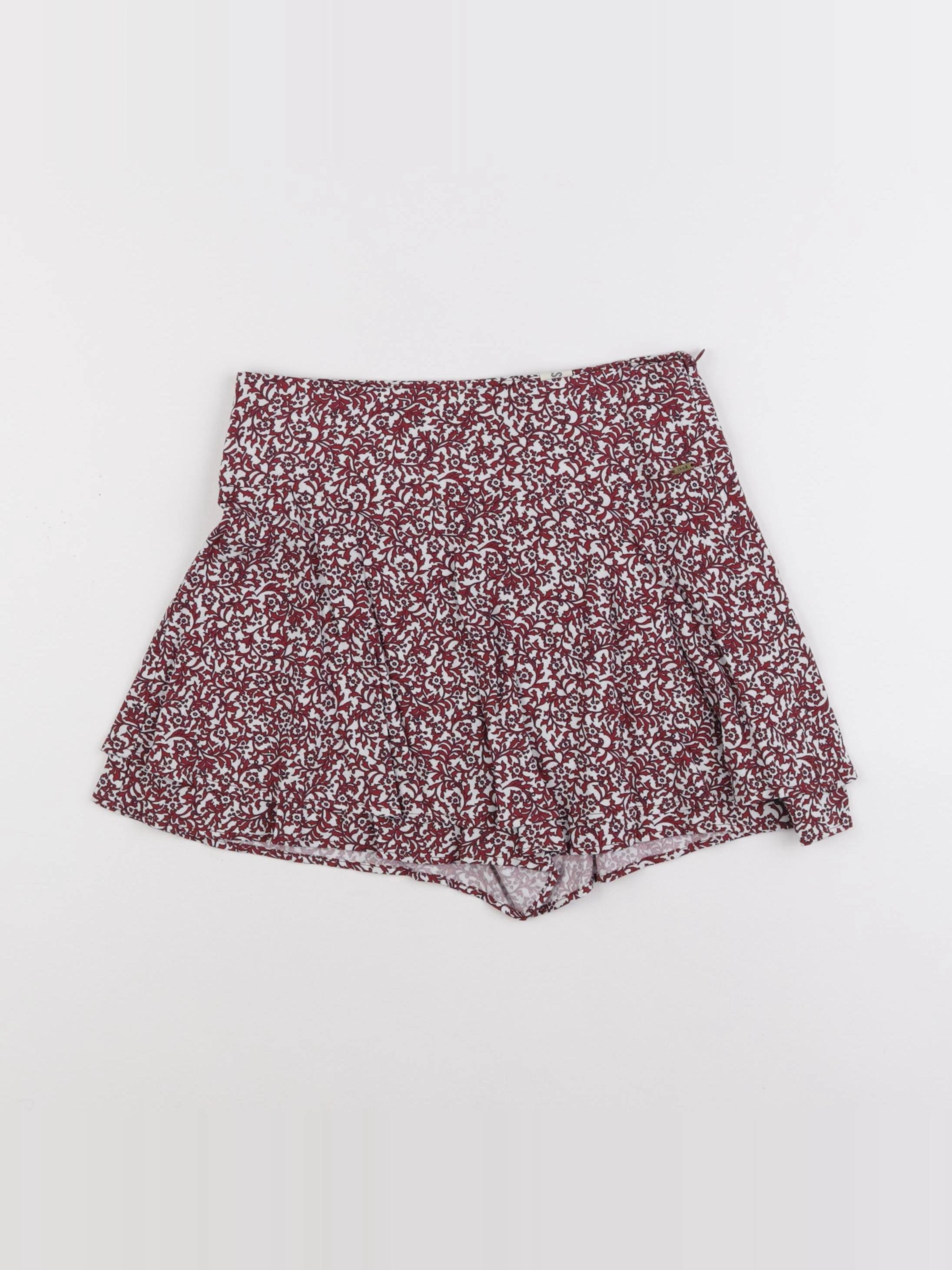 IKKS - jupe short rouge - 8 ans