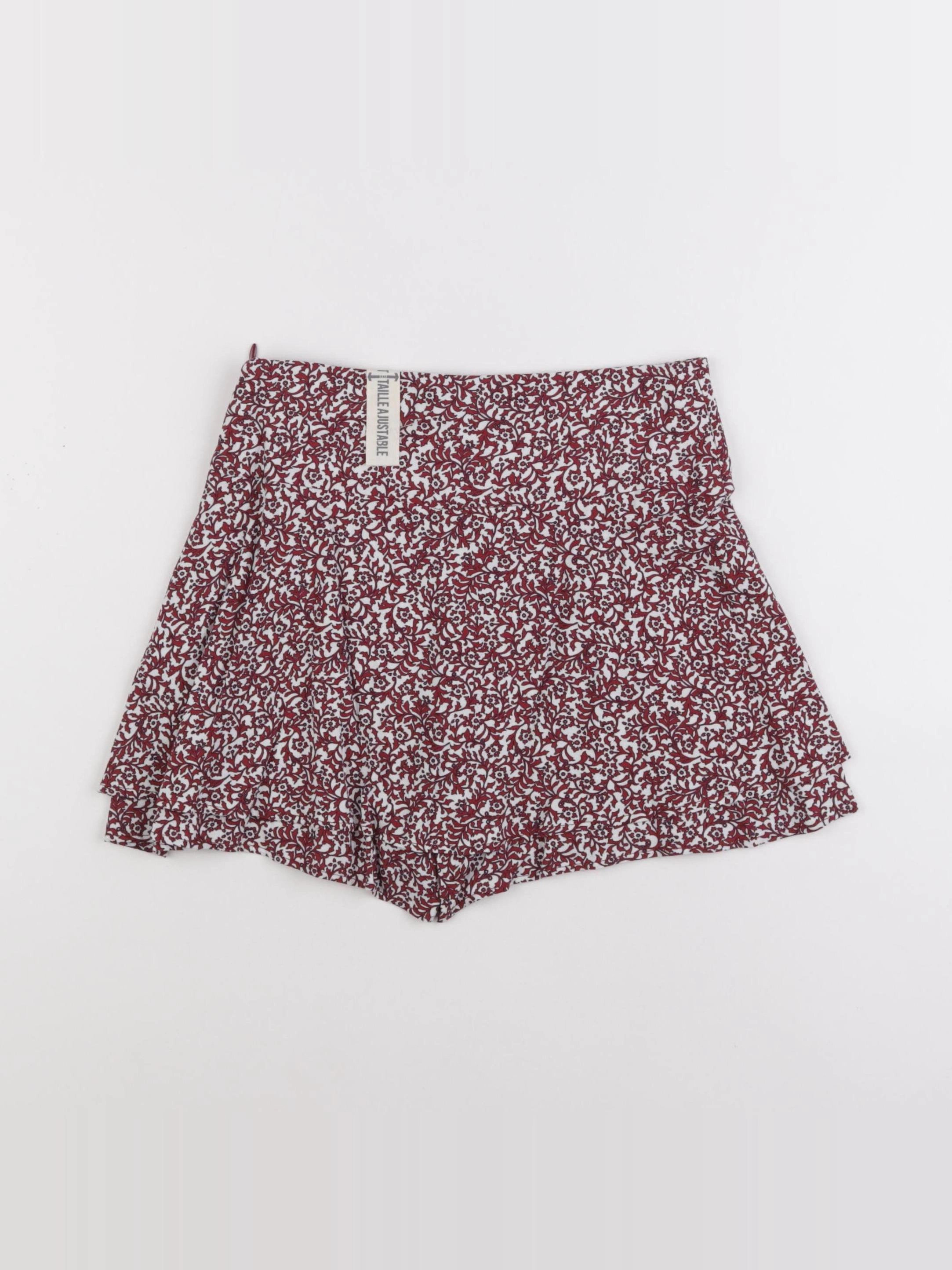 IKKS - jupe short rouge - 8 ans