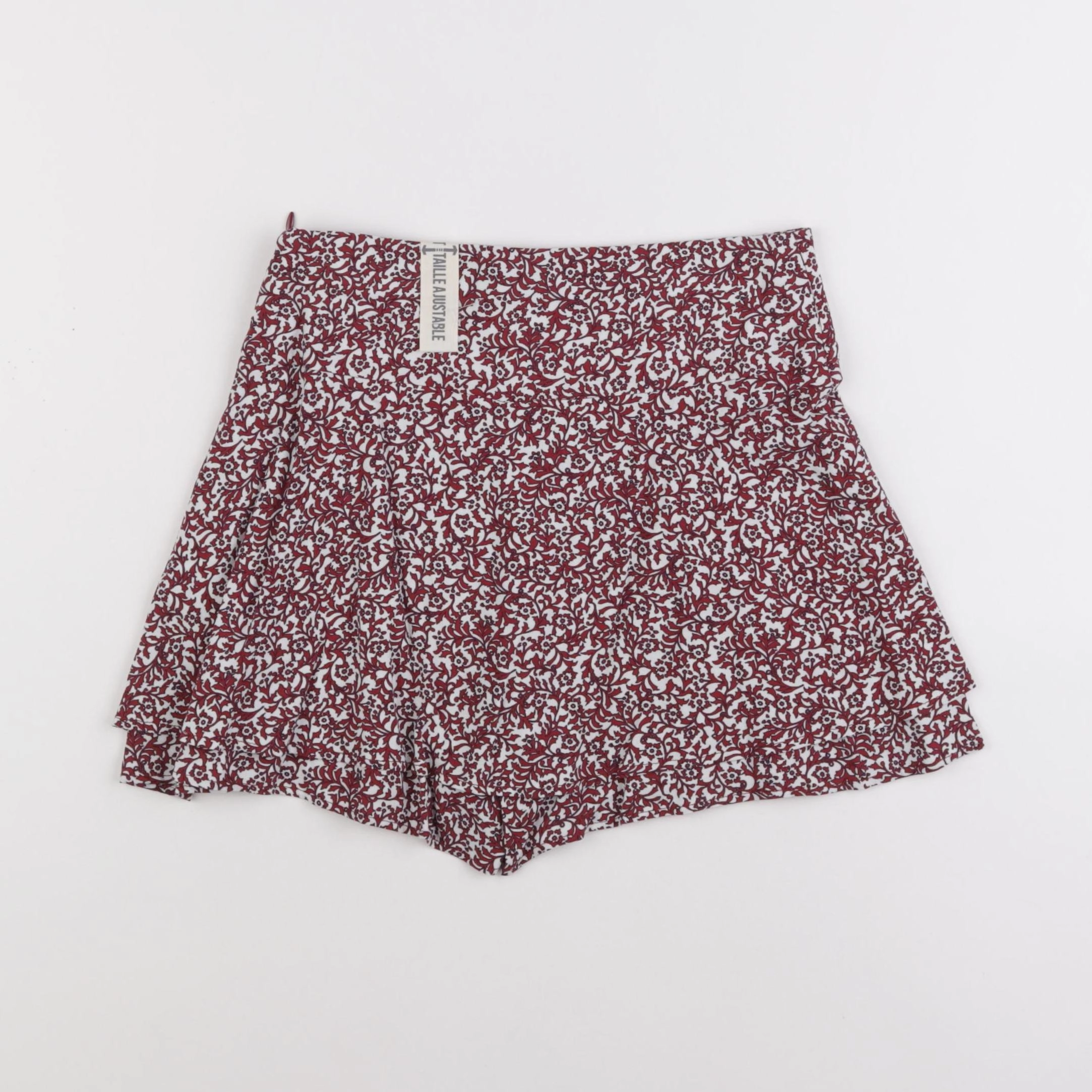 IKKS - jupe short rouge - 8 ans
