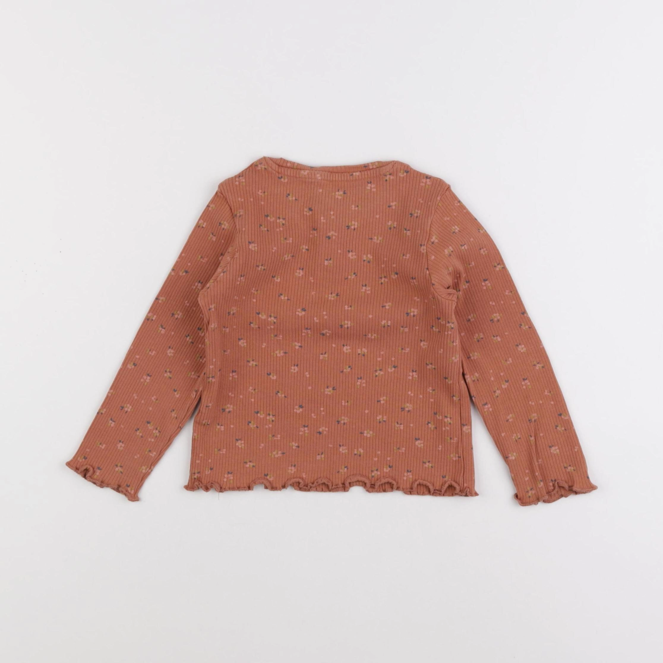 Vertbaudet - tee-shirt marron - 24 mois