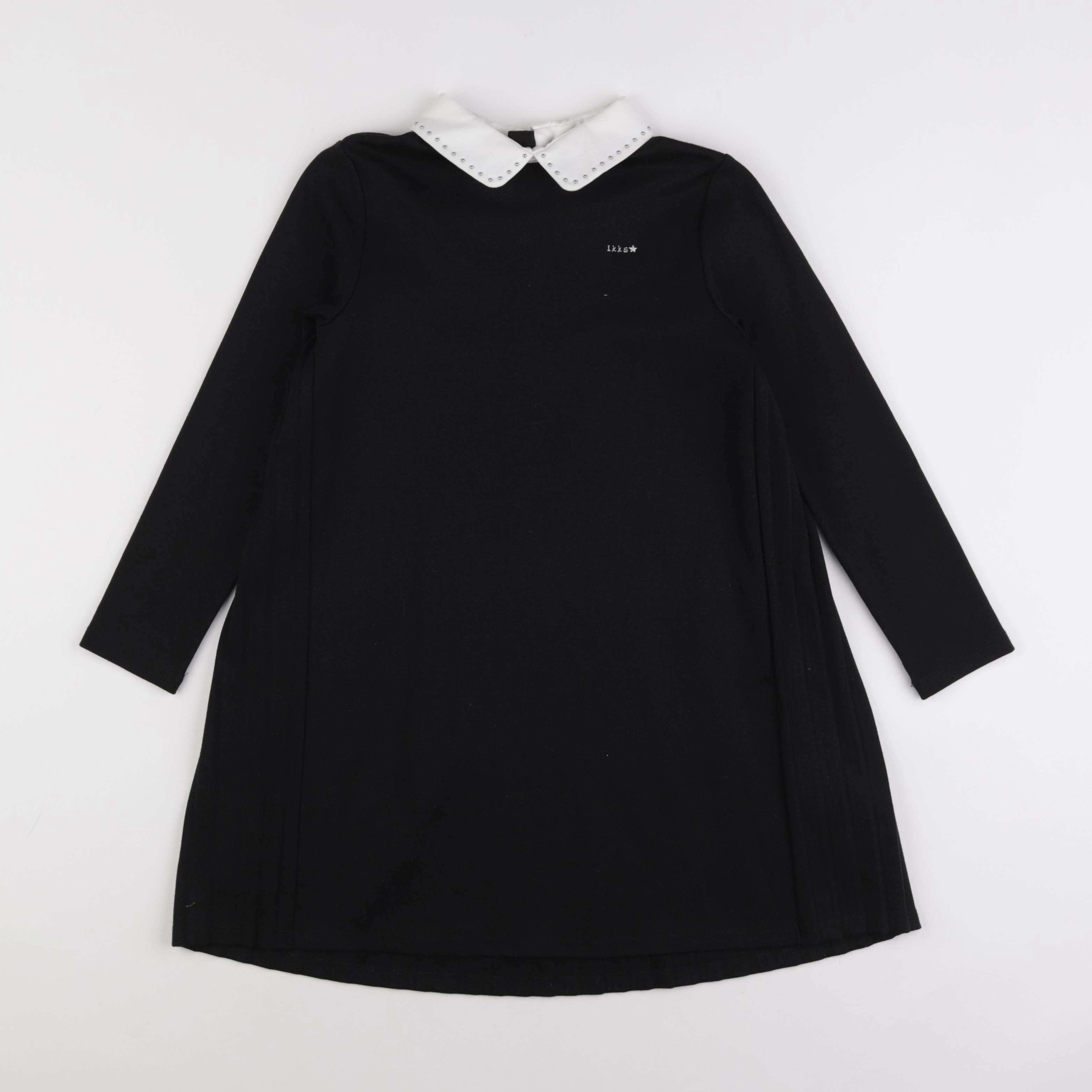 IKKS - robe noir - 8 ans