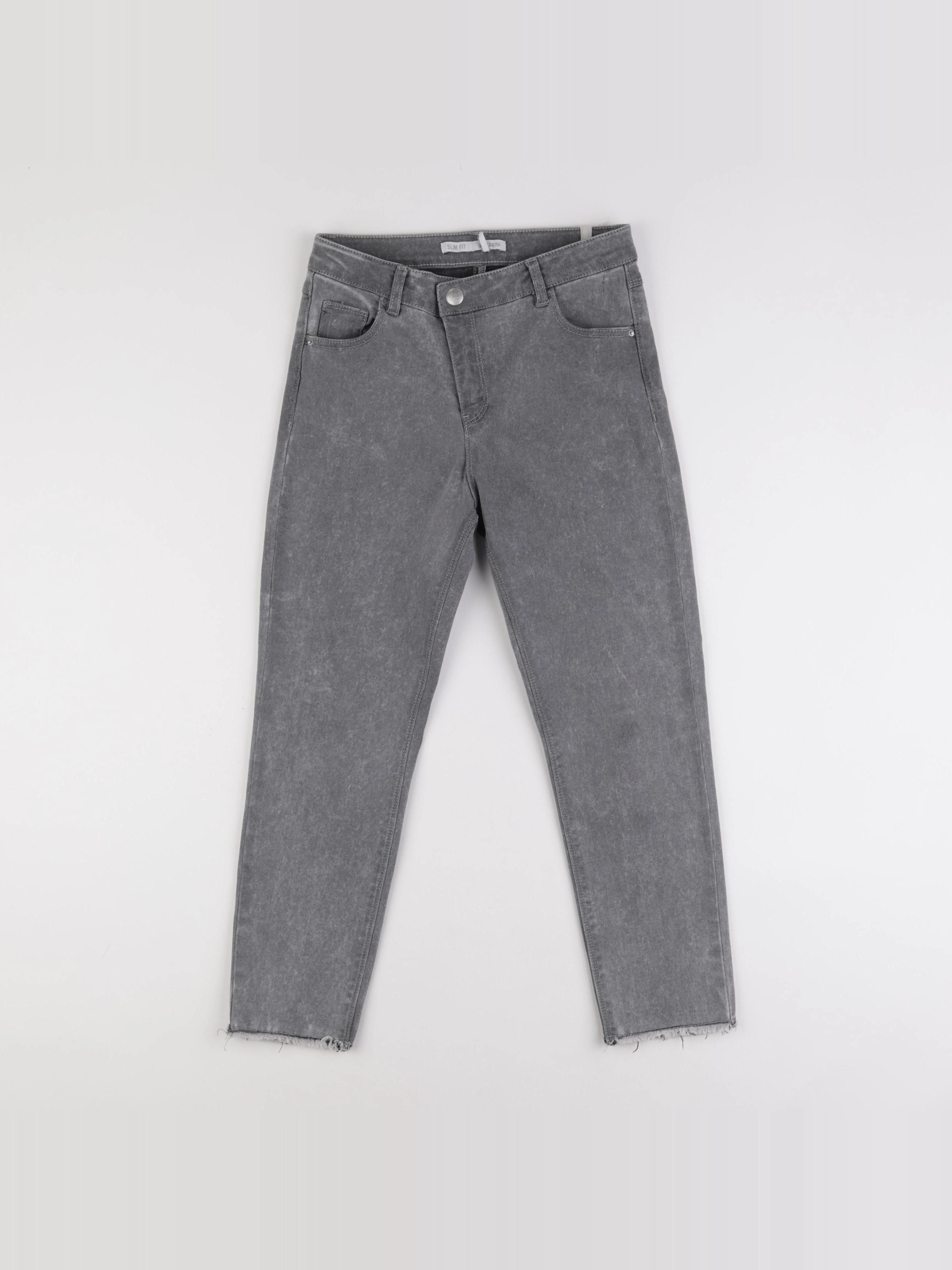 IKKS - jean gris - 12 ans