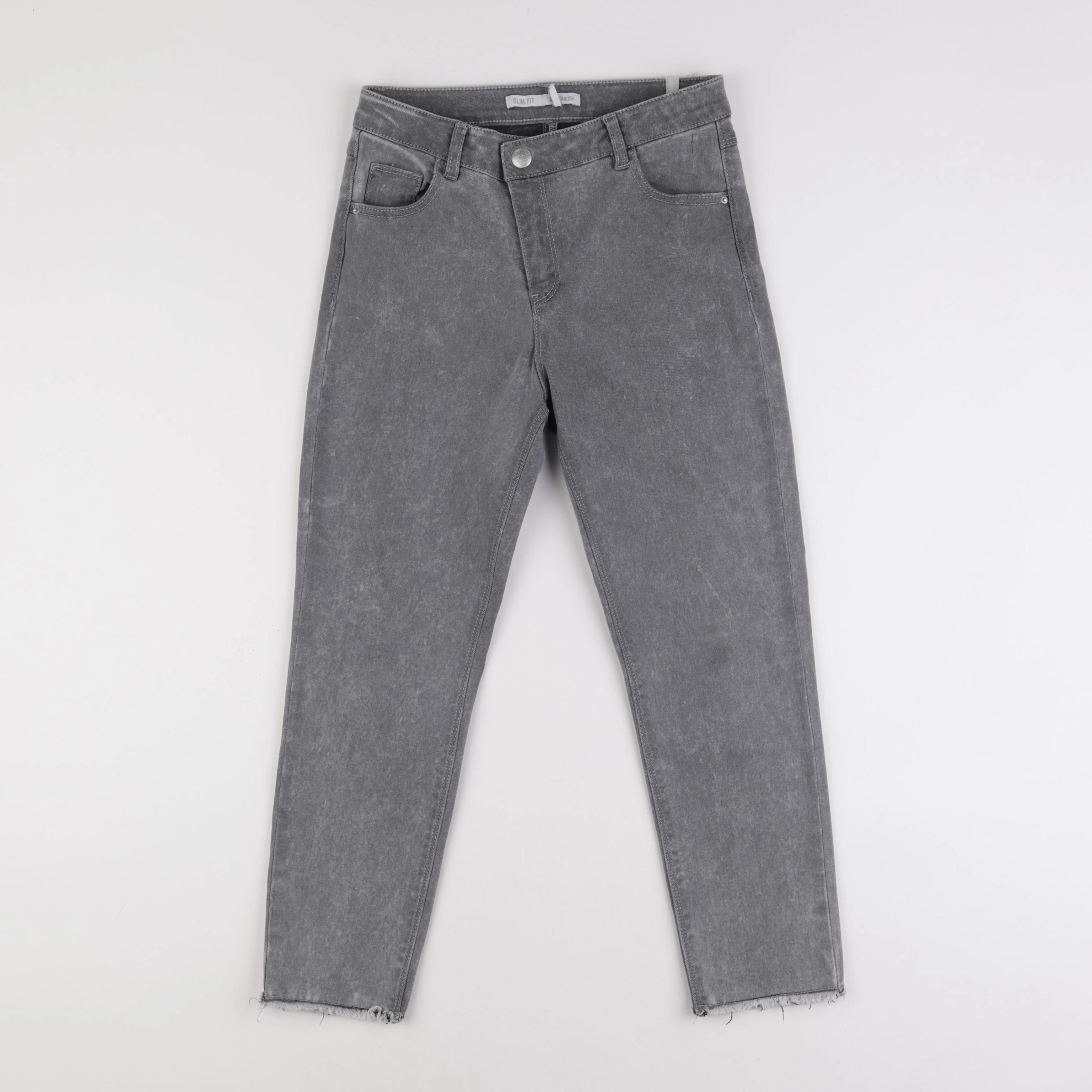 IKKS - jean gris - 12 ans