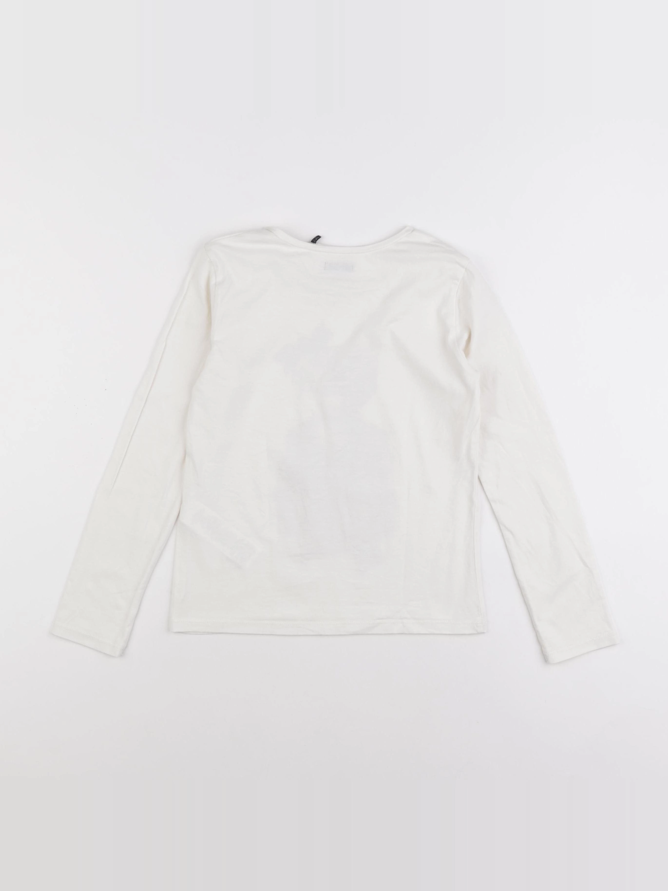 IKKS - tee-shirt beige - 8 ans