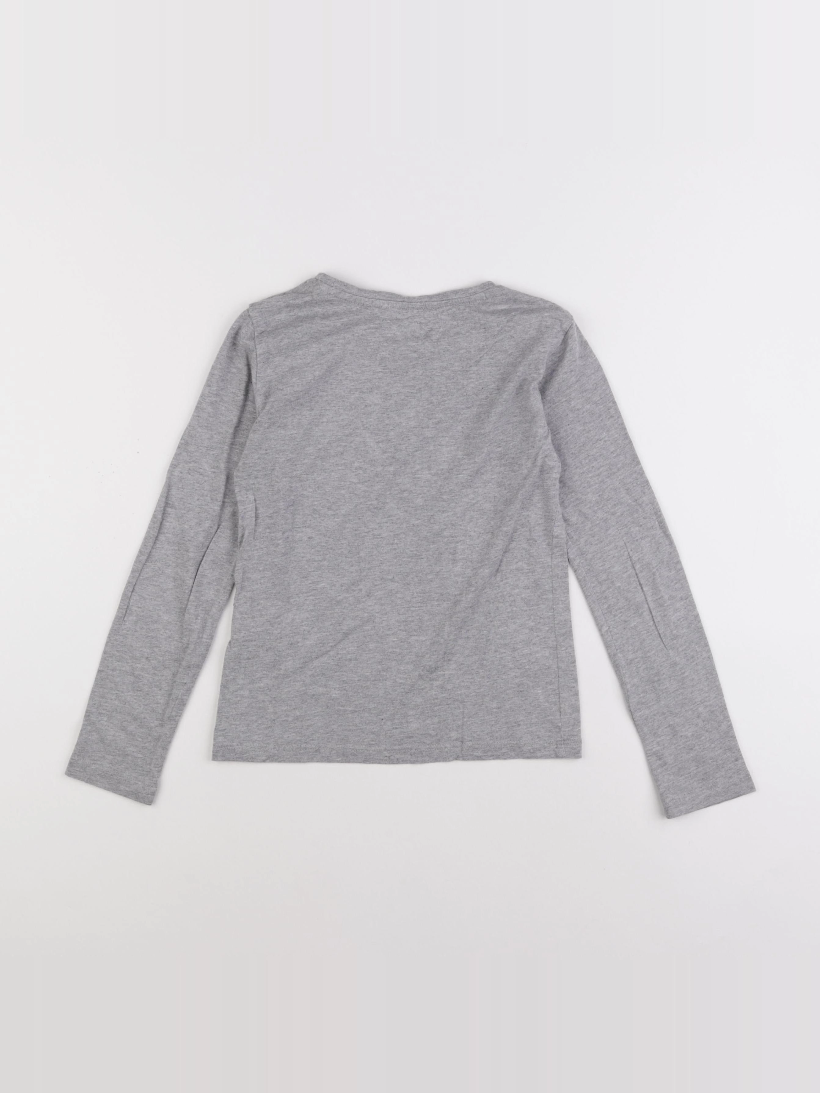 IKKS - tee-shirt gris - 8 ans