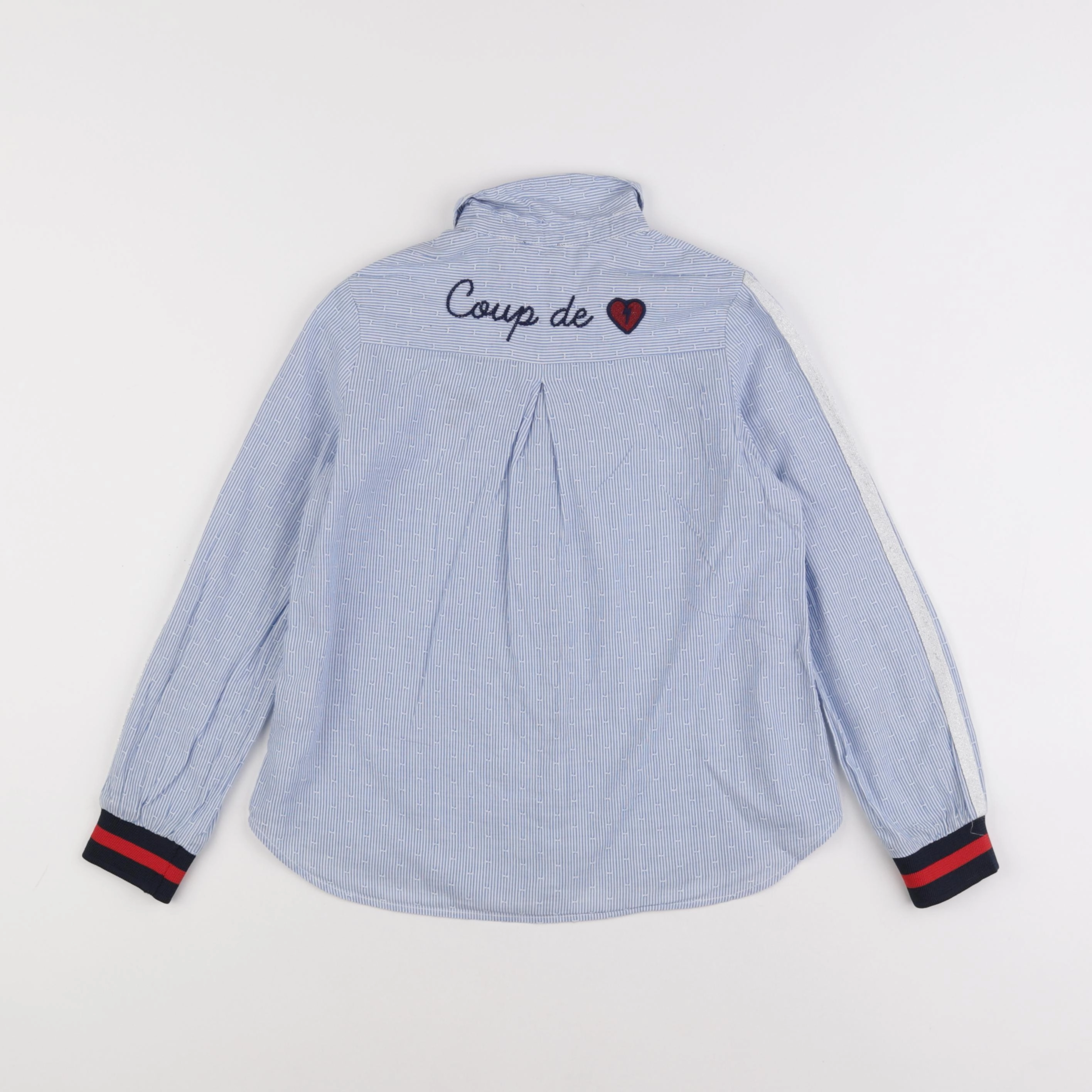 IKKS - chemise bleu - 8 ans