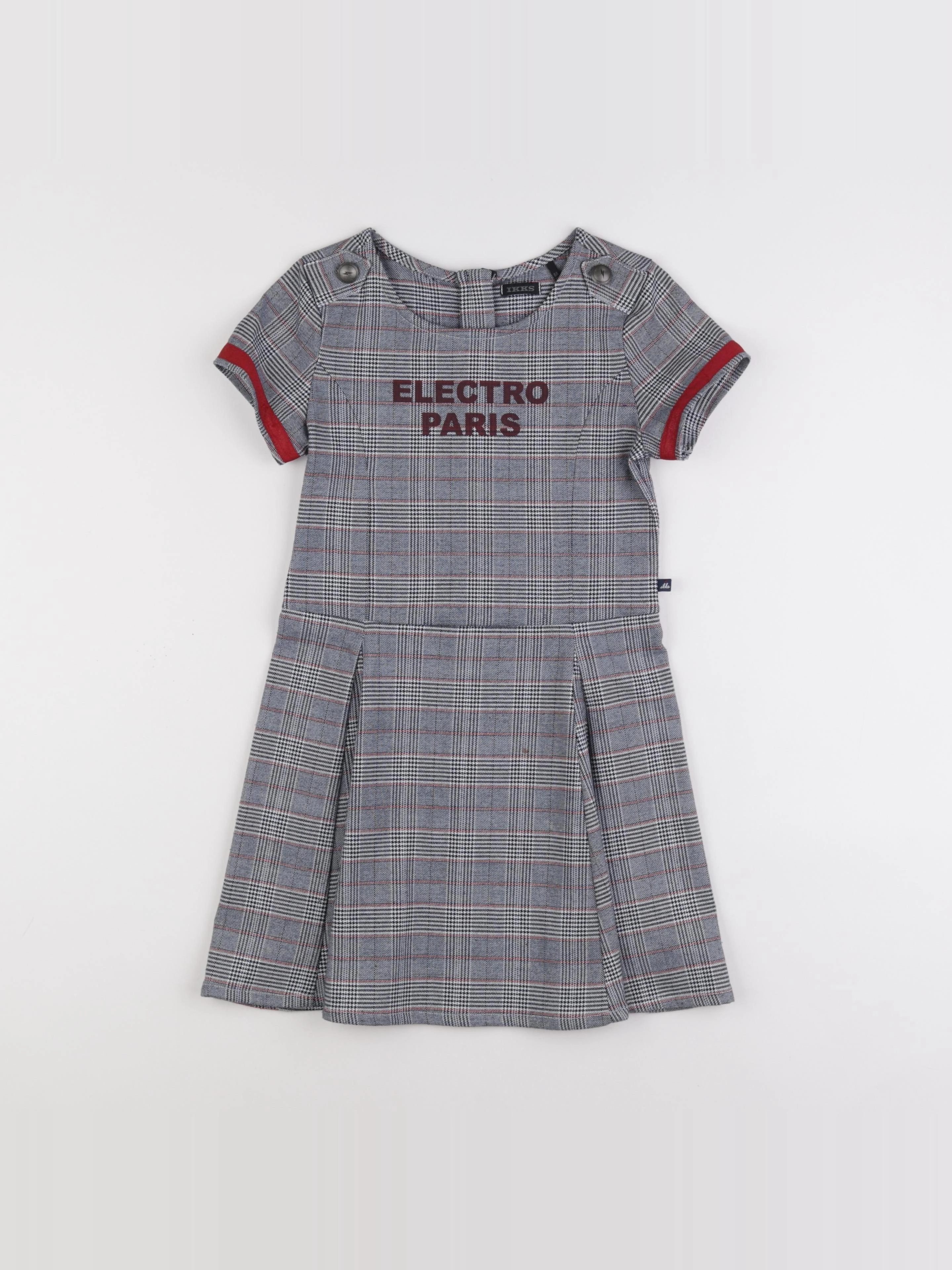 IKKS - robe bleu - 8 ans