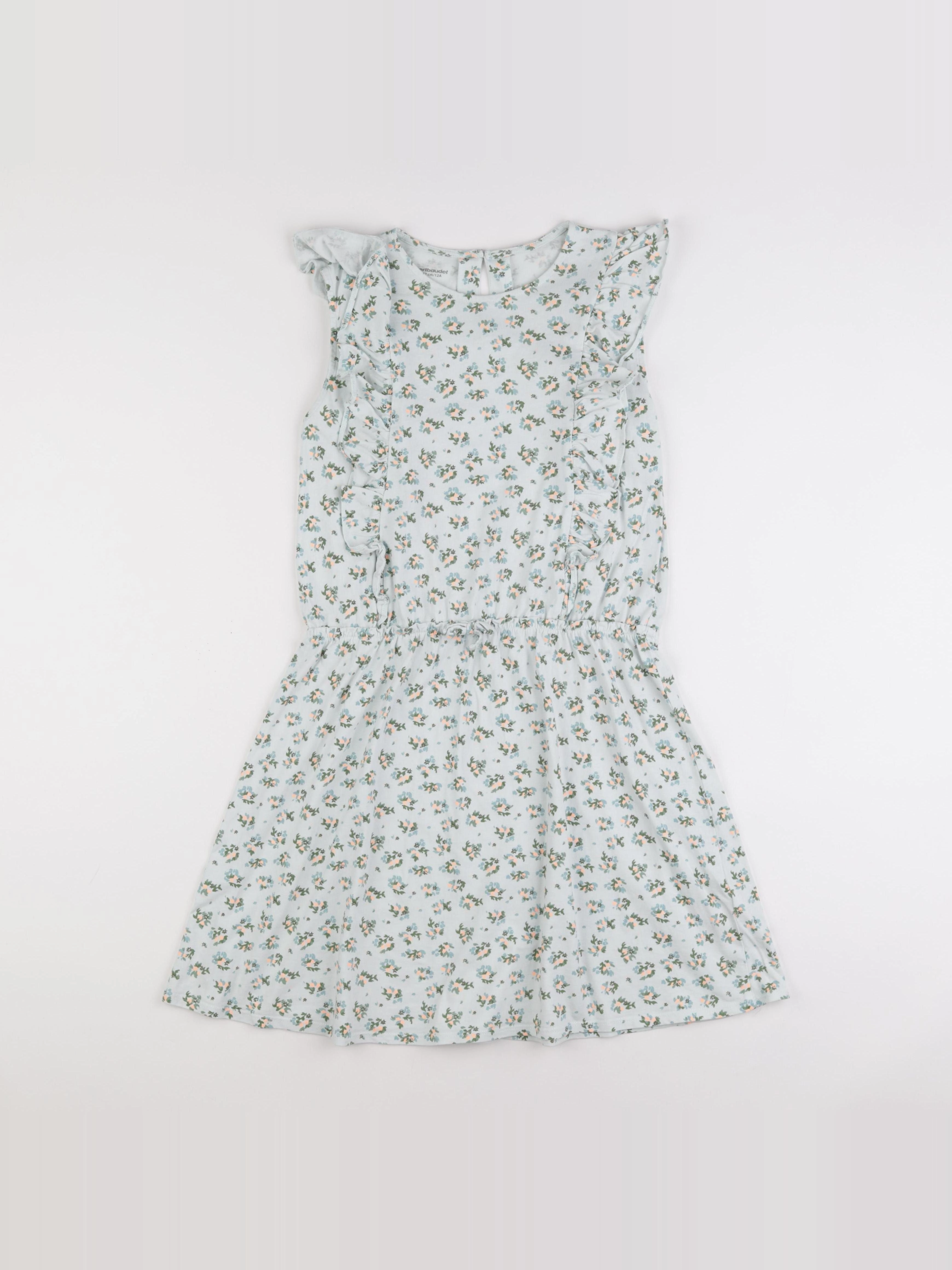 Vertbaudet - robe vert - 12 ans