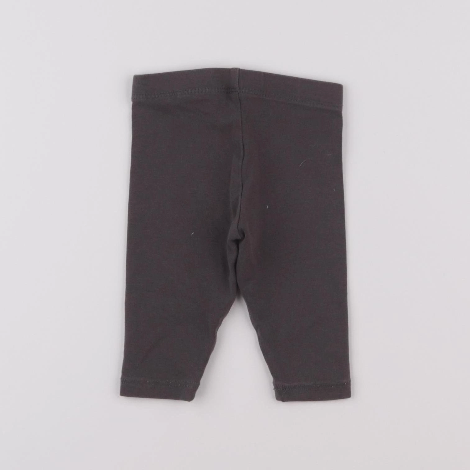 H&M - legging gris - 1 mois