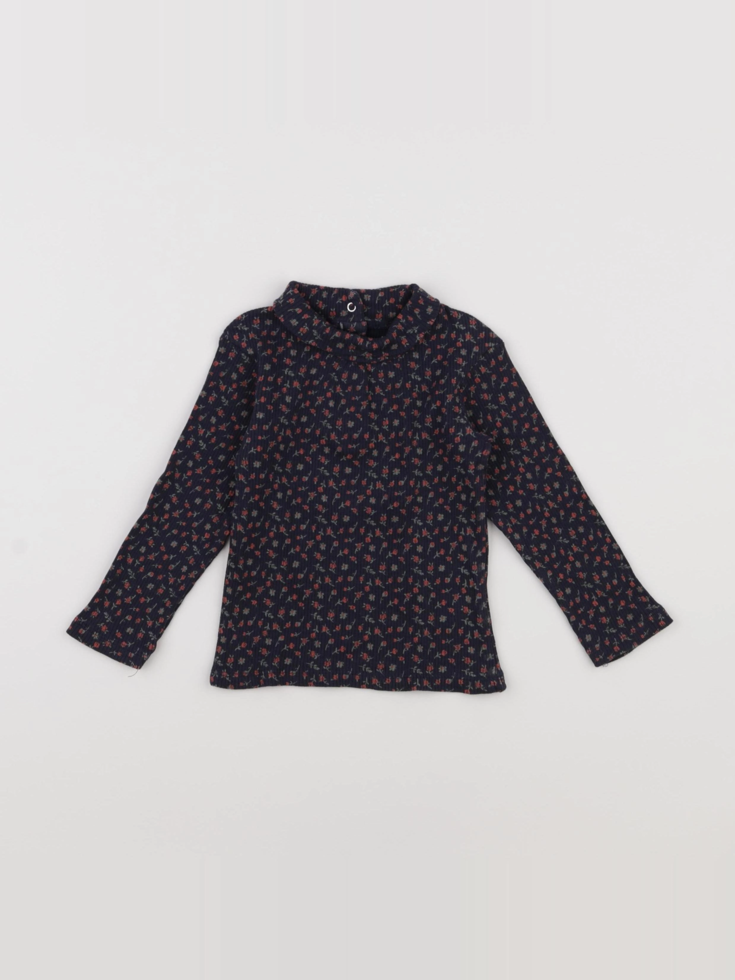 Vertbaudet - sous-pull multicolore - 18 mois