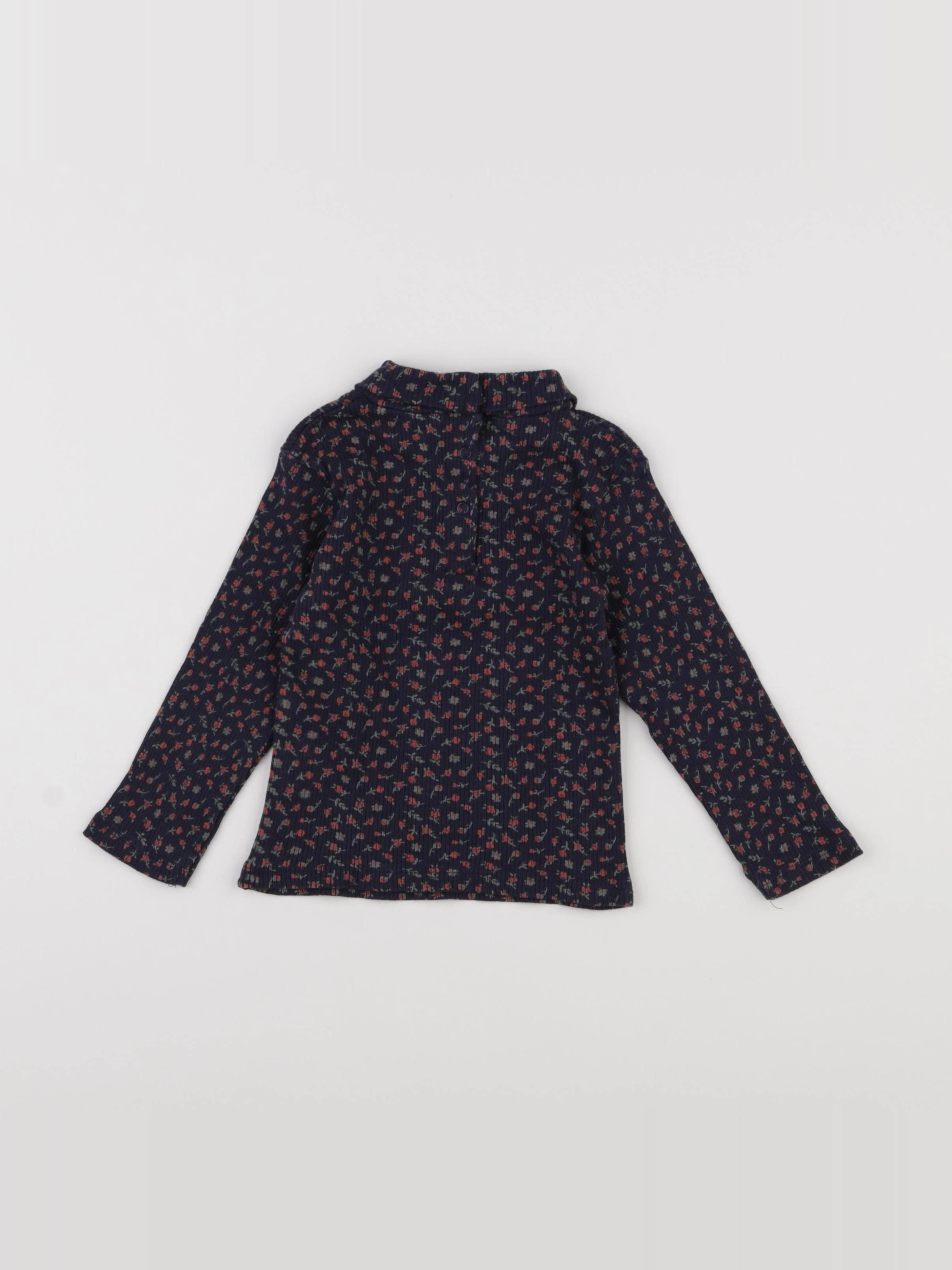 Vertbaudet - sous-pull multicolore - 18 mois