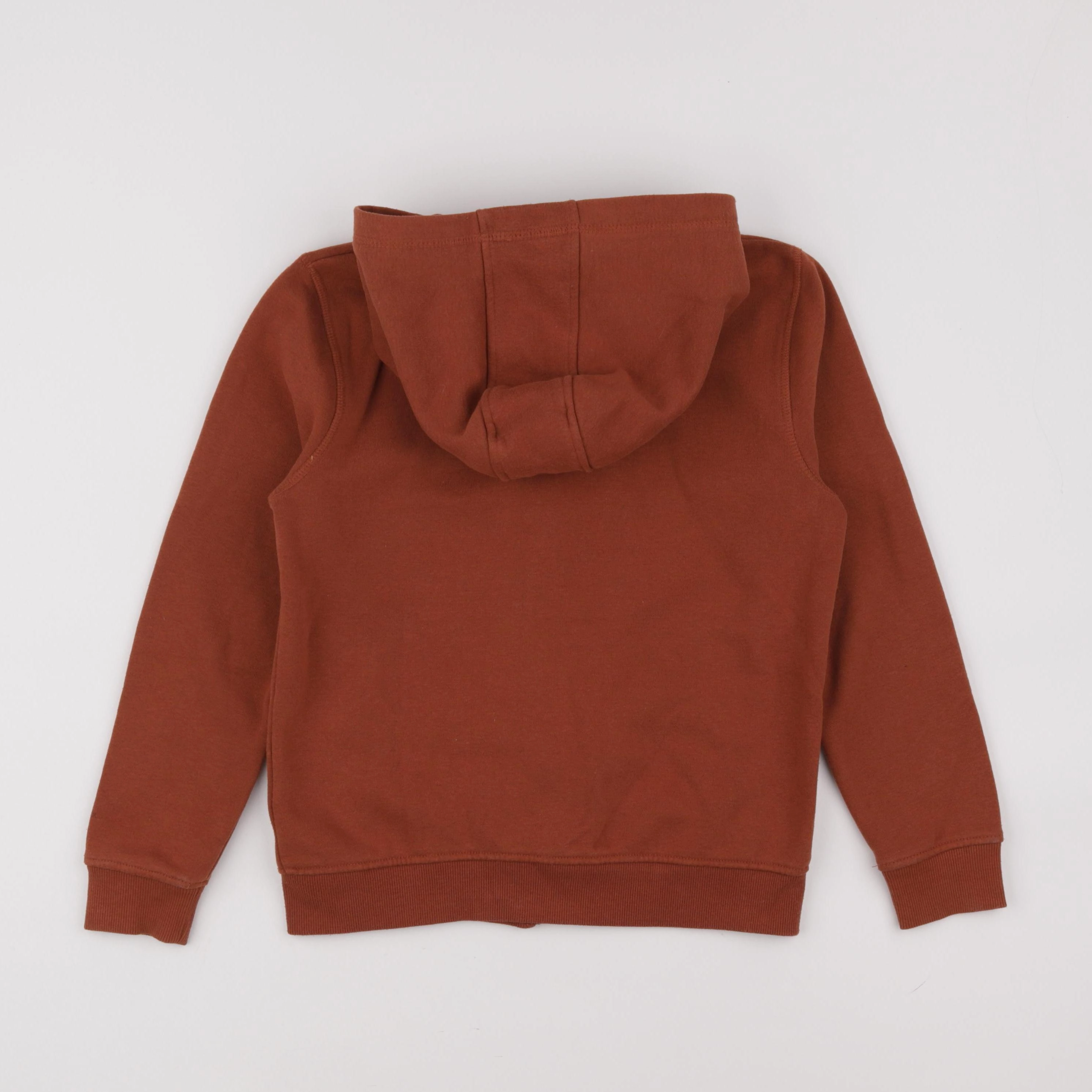 Vertbaudet - sweat marron - 10 ans