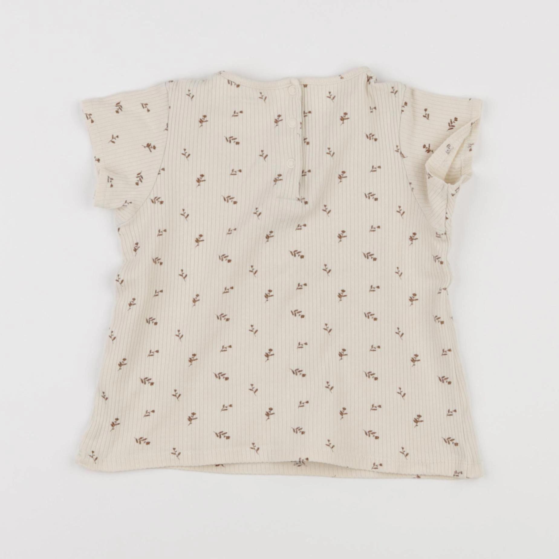 Vertbaudet - tee-shirt beige - 36 mois