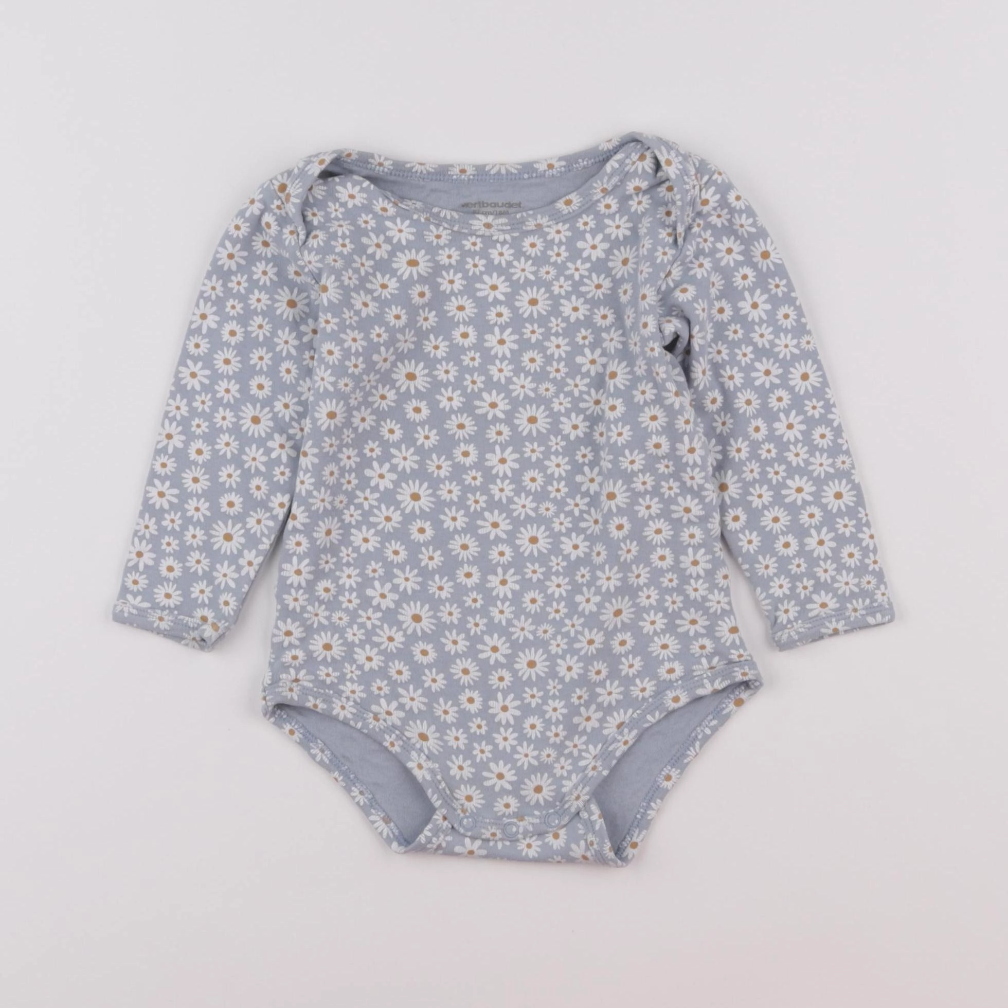 Vertbaudet - body bleu - 18 mois