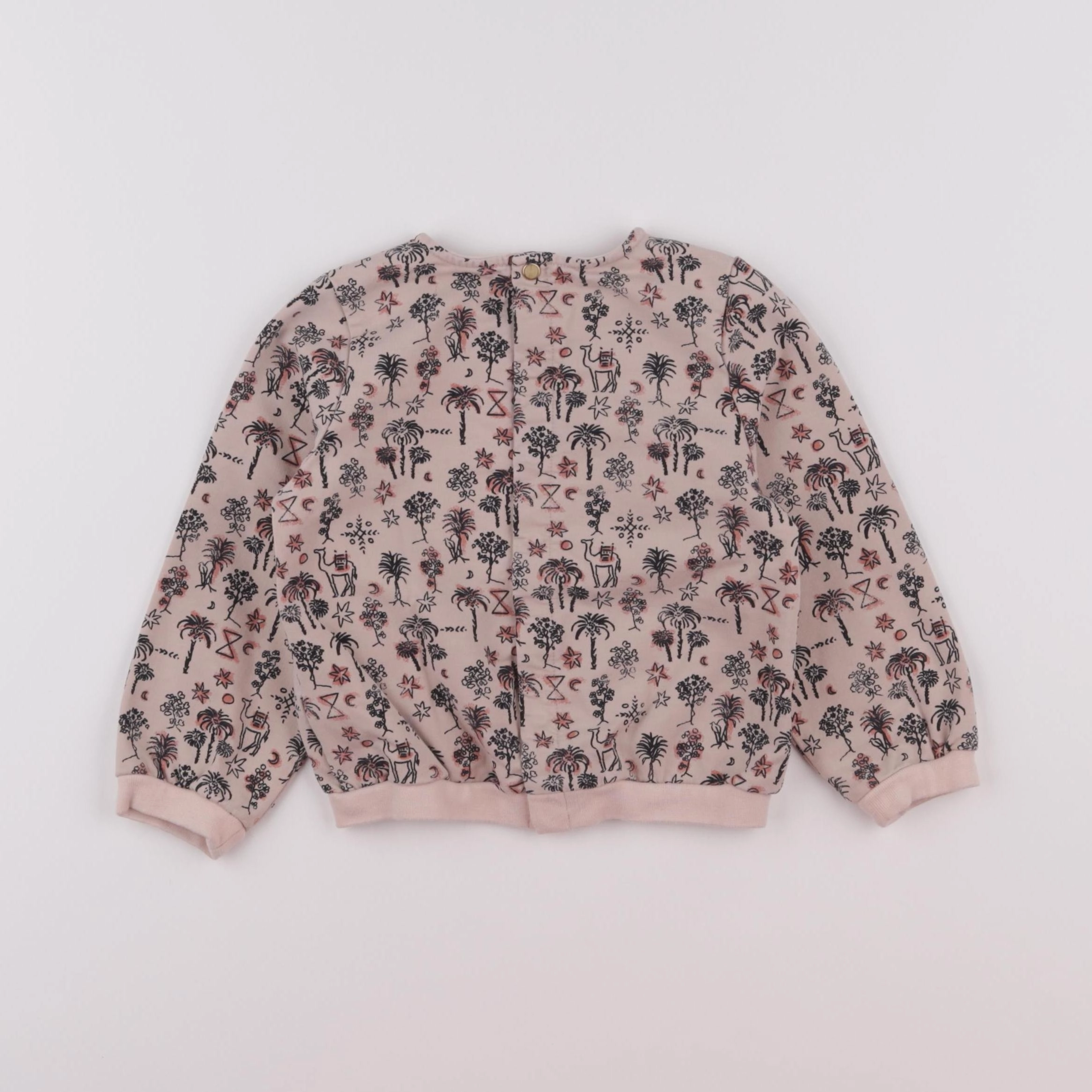 IKKS - sweat rose - 2 ans