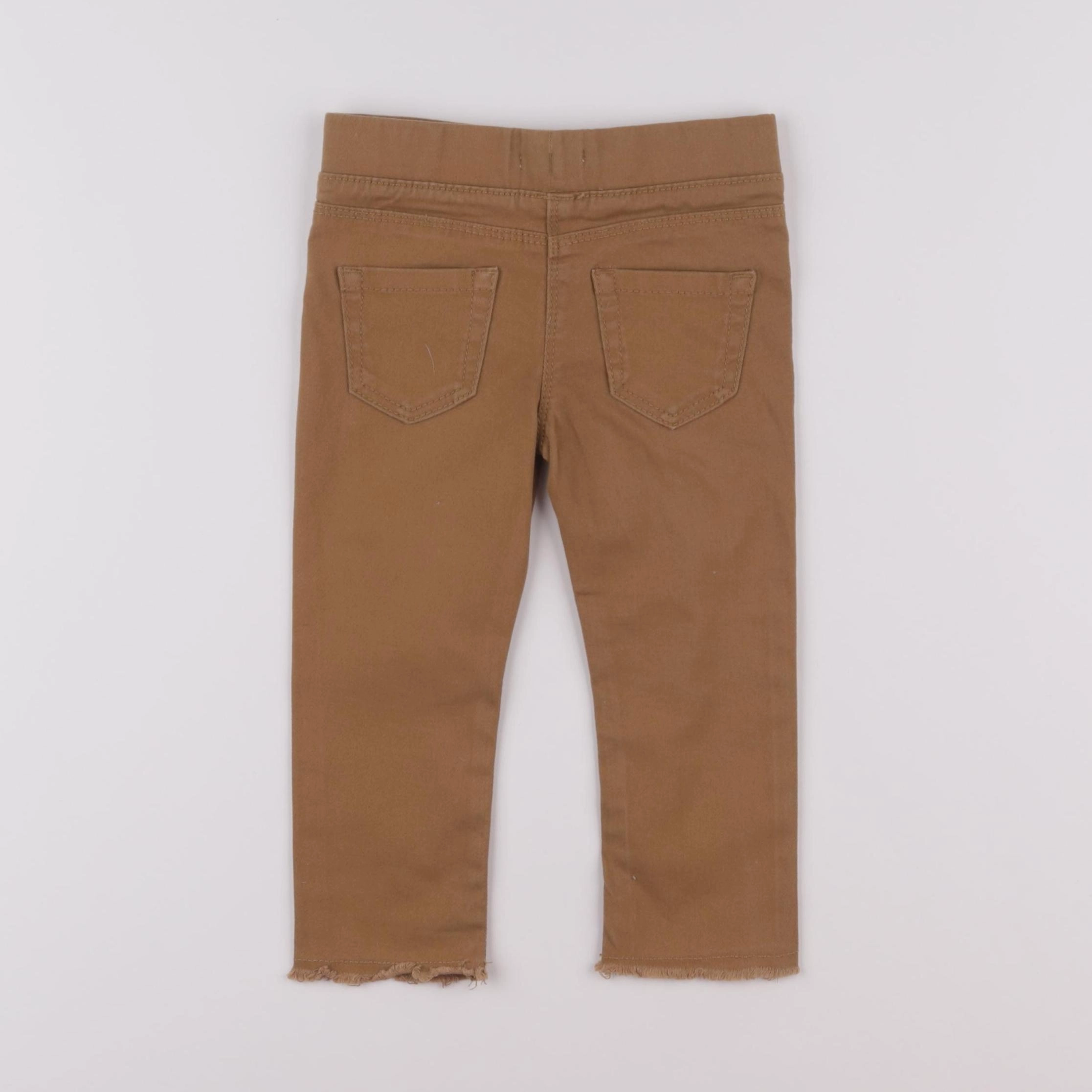 Vertbaudet - jegging marron - 2 ans