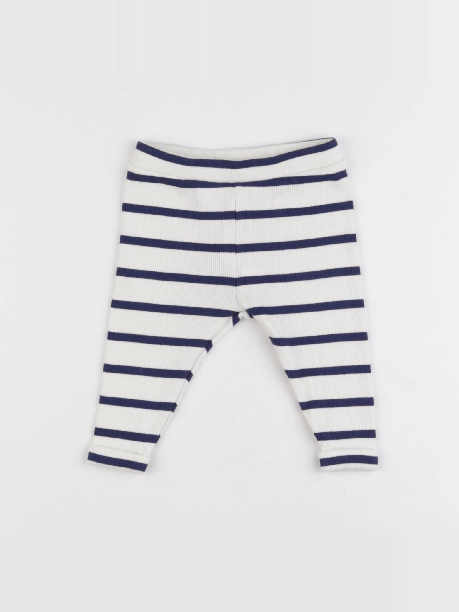 Tape à l'oeil - legging blanc, bleu - 6 mois