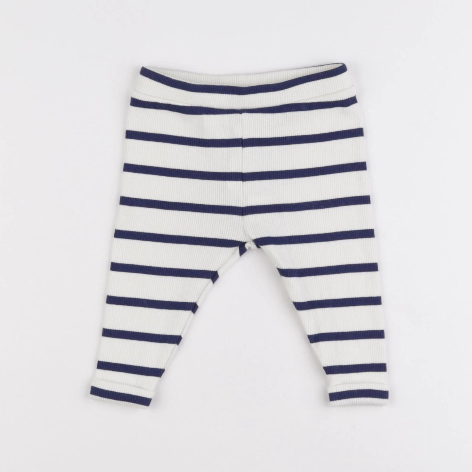 Tape à l'oeil - legging blanc, bleu - 6 mois