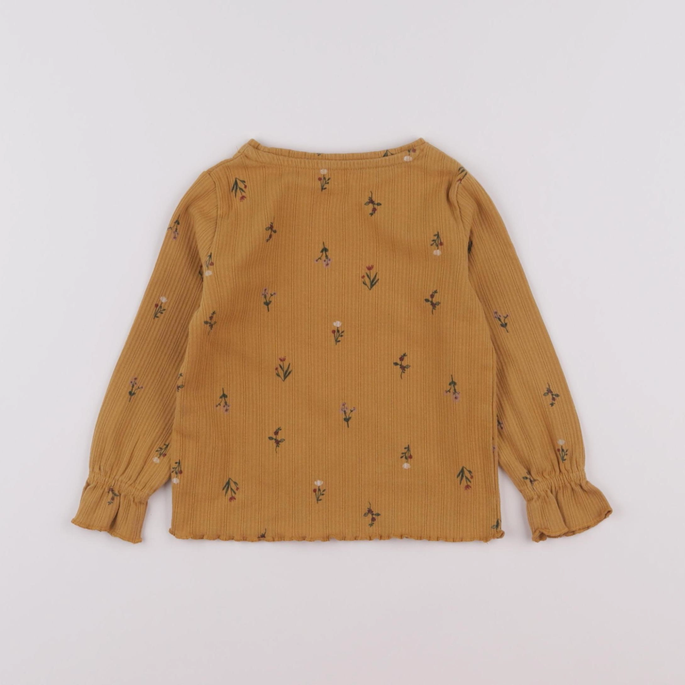 Vertbaudet - tee-shirt jaune - 2 ans