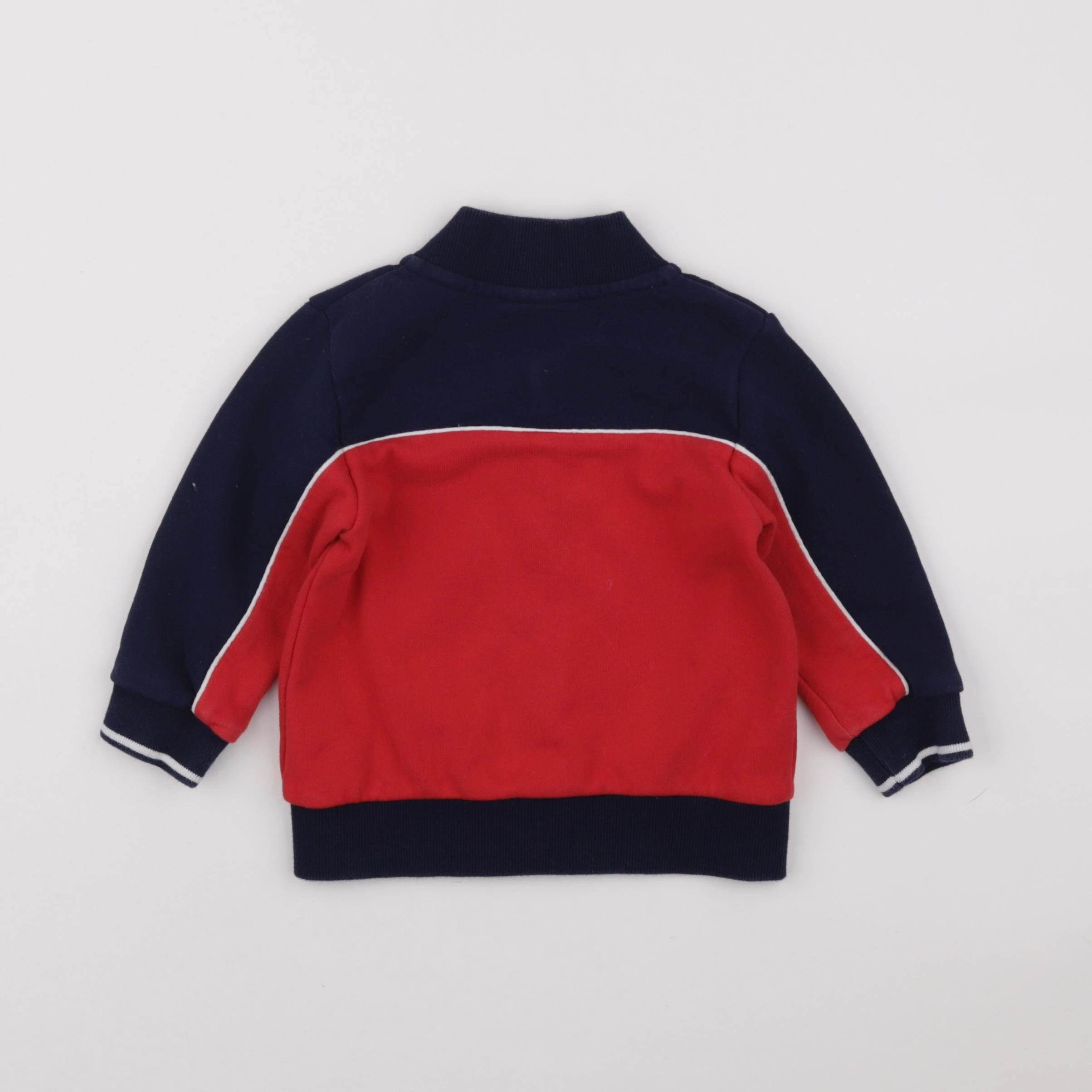 Timberland - sweat bleu, rouge - 18 mois