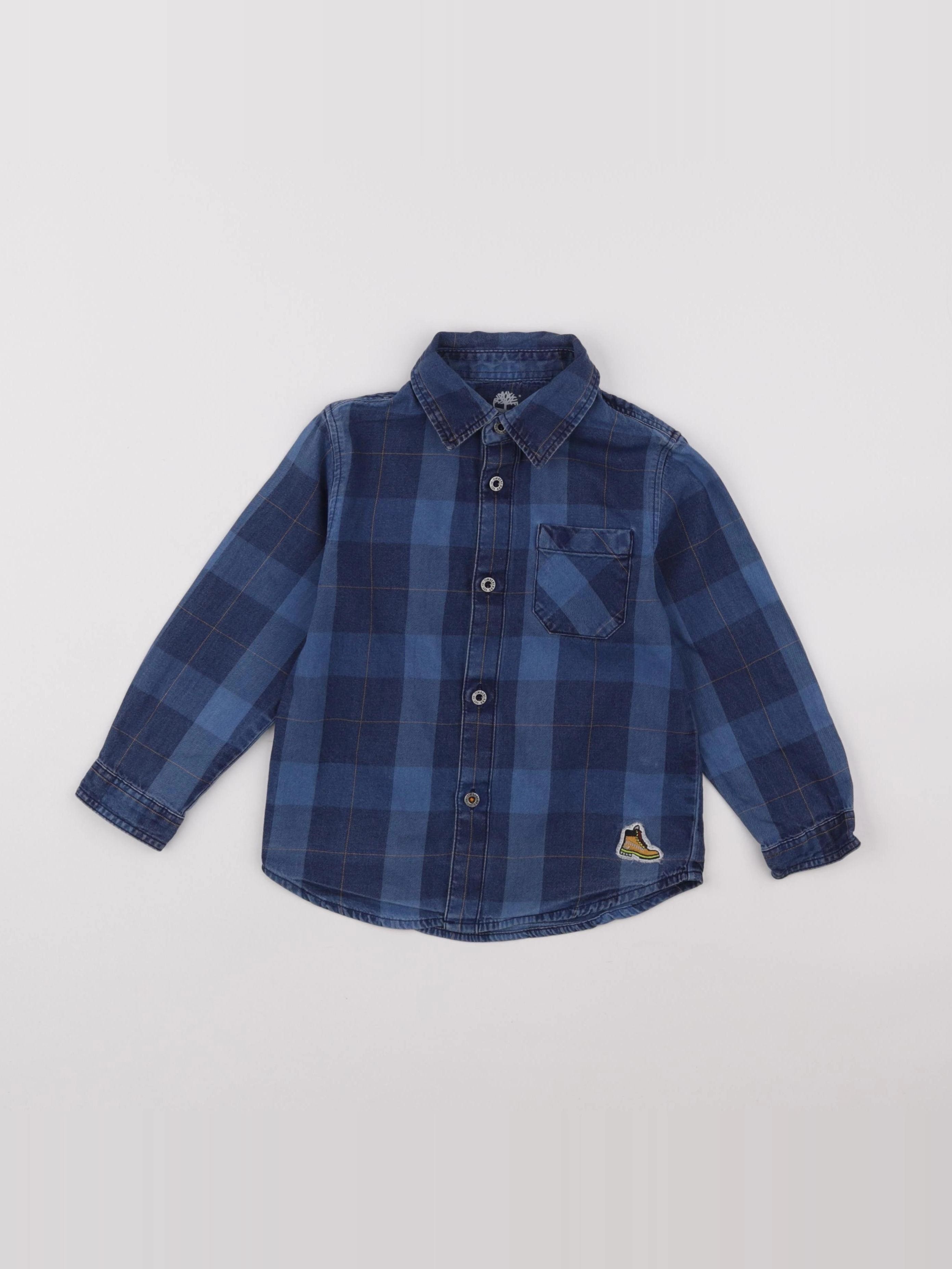 Timberland - chemise bleu - 3 ans