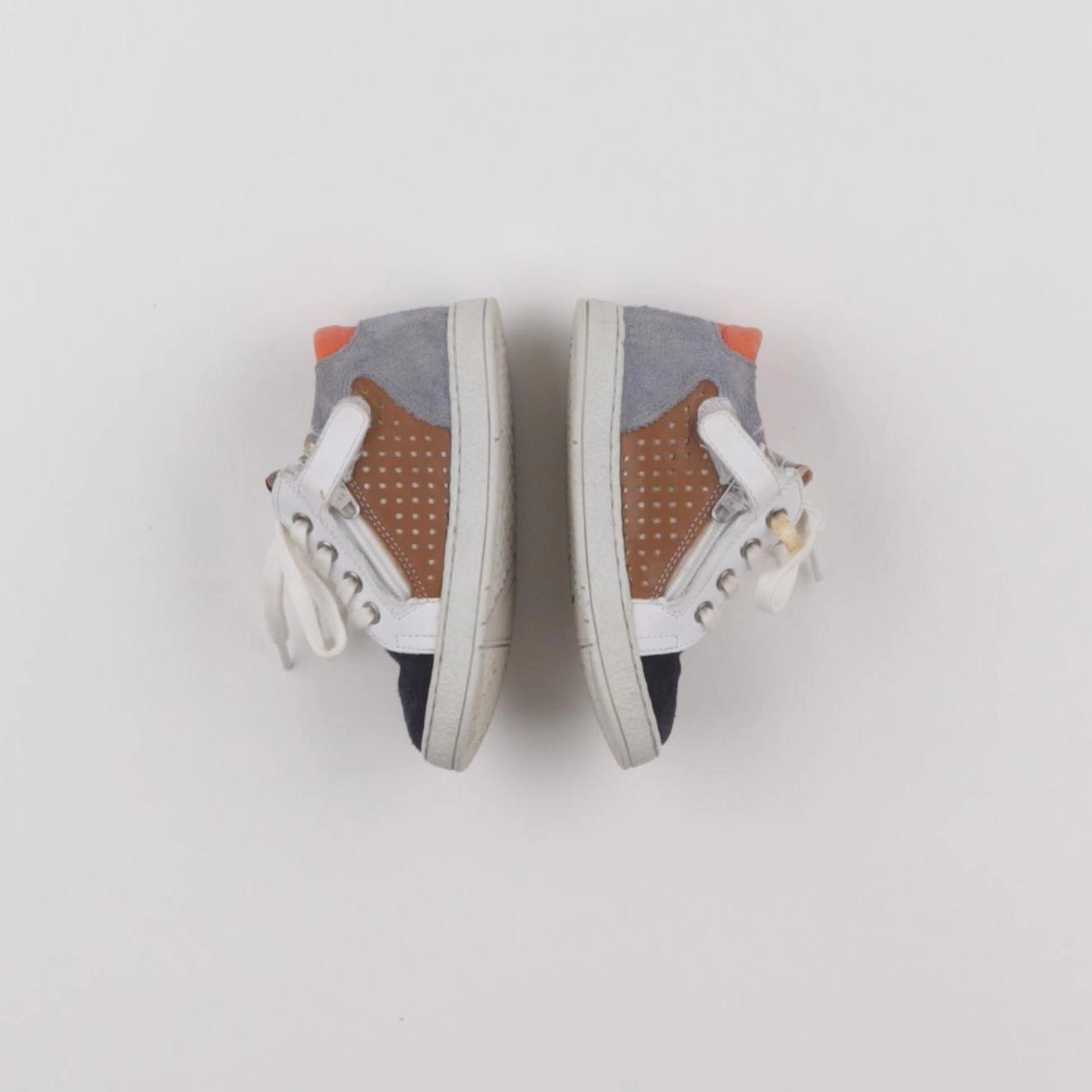 Pom d'Api - baskets marron, bleu - pointure 20