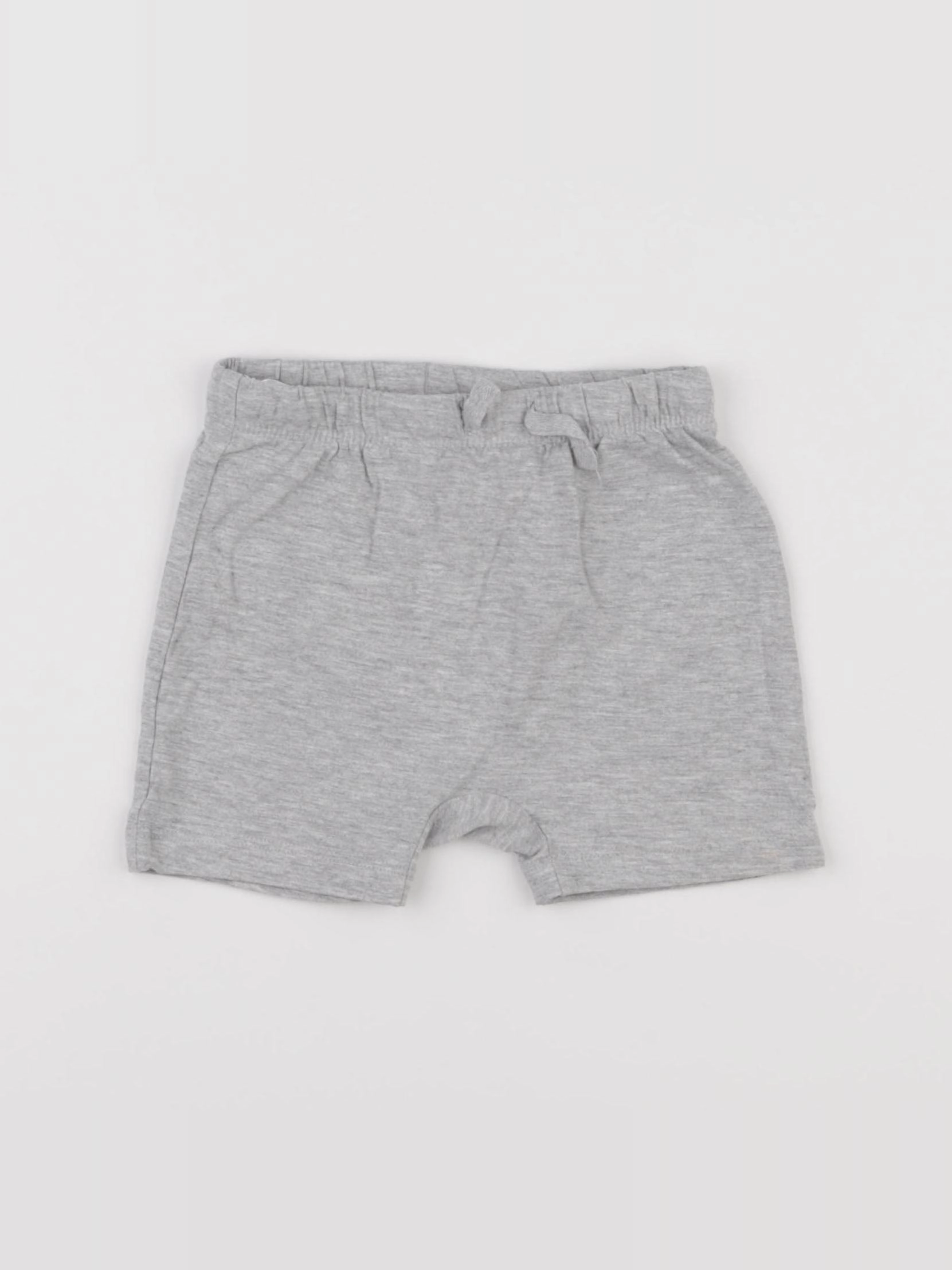 H&M - short gris - 9/12 mois