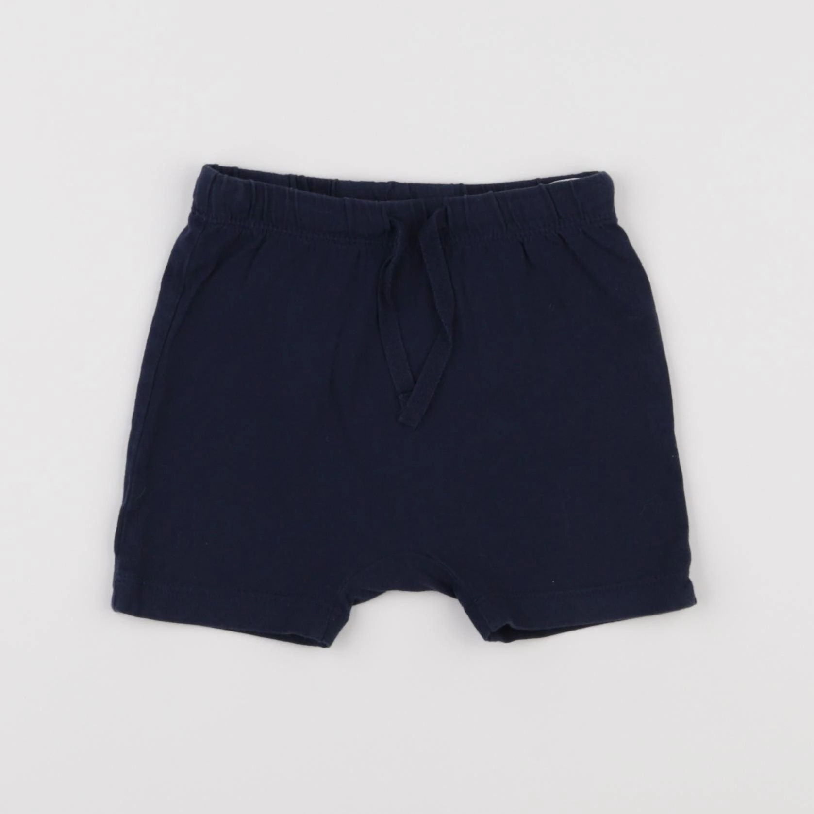 H&M - short bleu - 9/12 mois