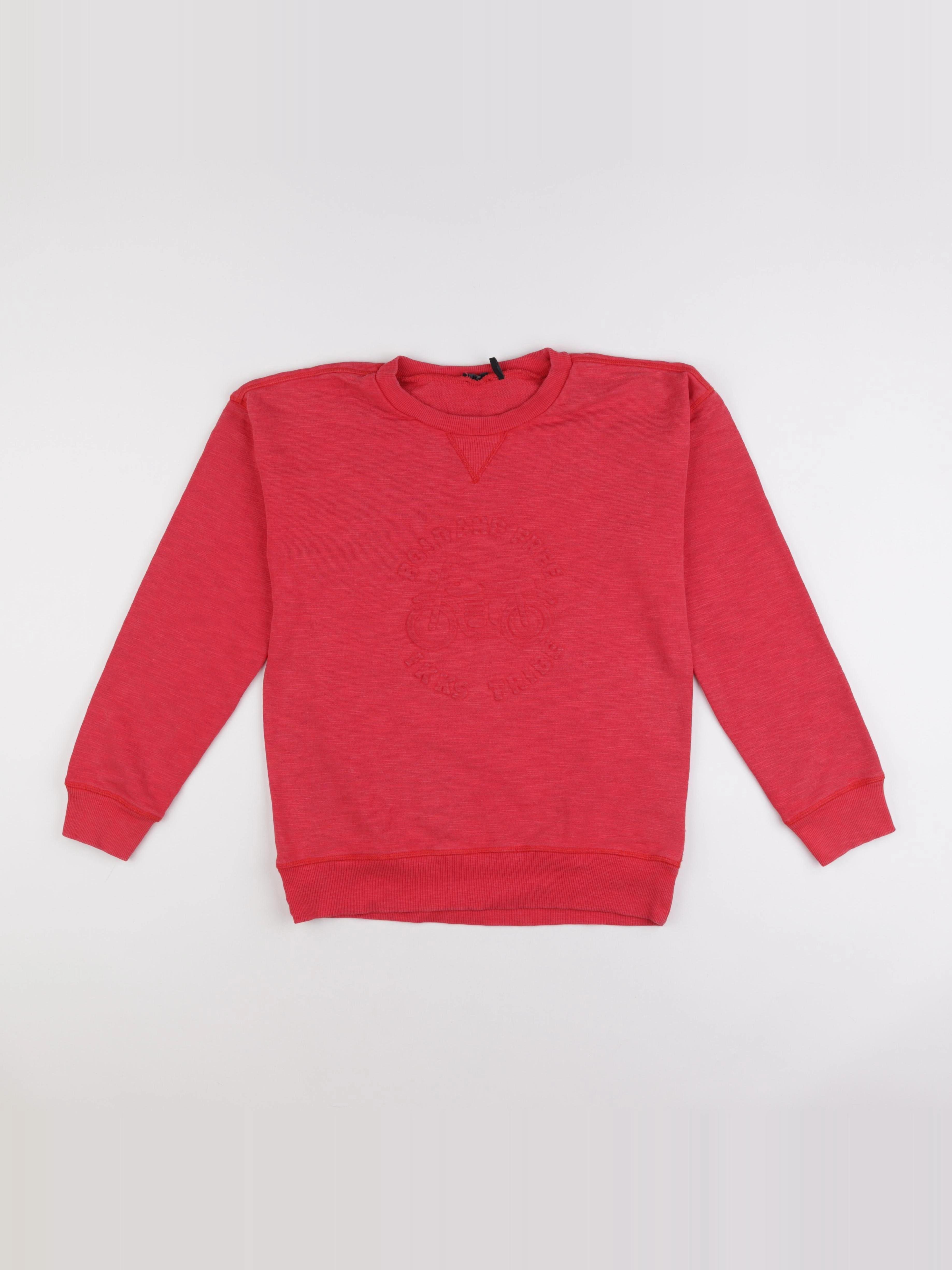 IKKS - sweat rouge - 12 ans