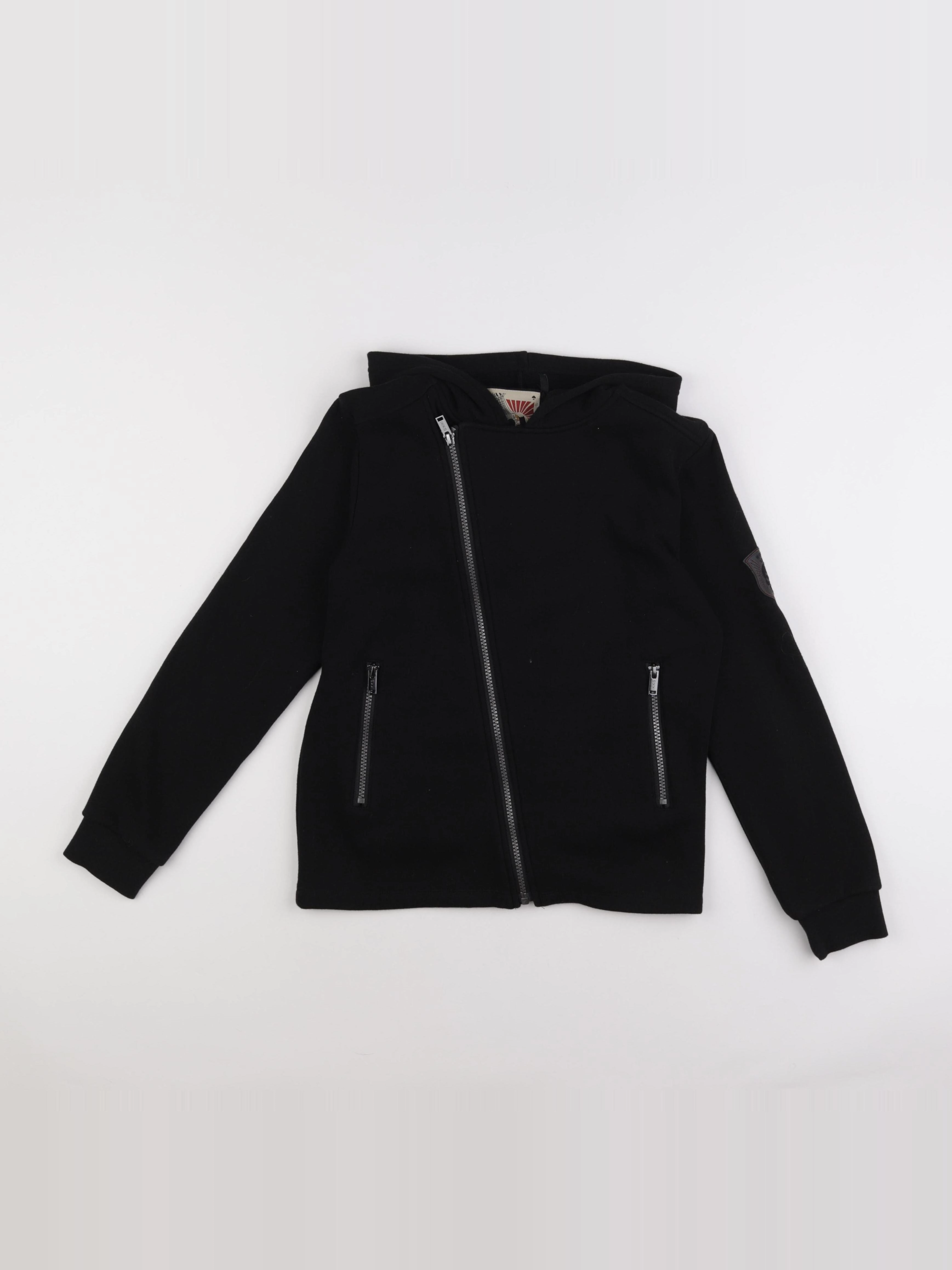 IKKS - sweat noir - 12 ans
