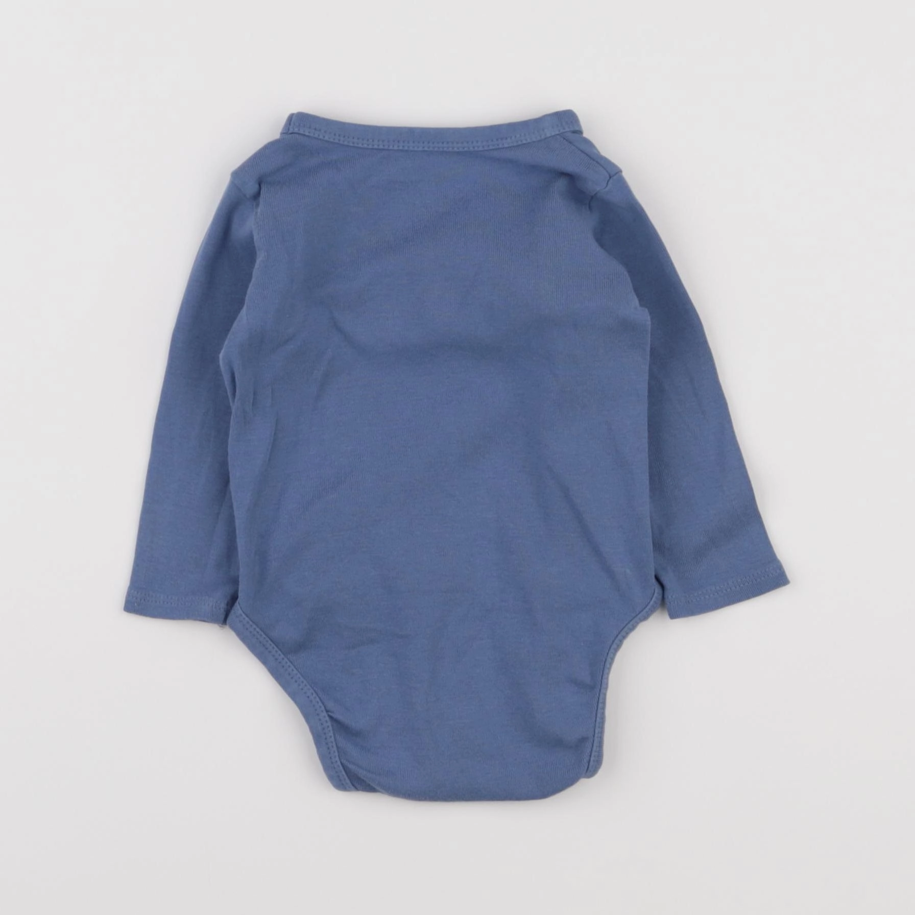 H&M - body bleu - 3 mois