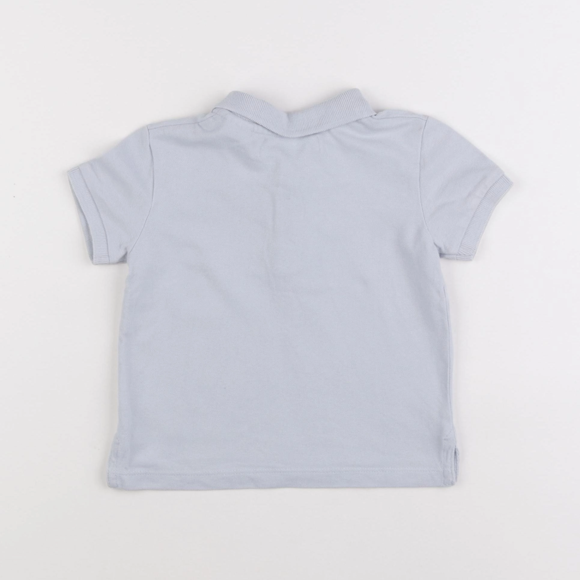 Zara - polo bleu - 9/12 mois