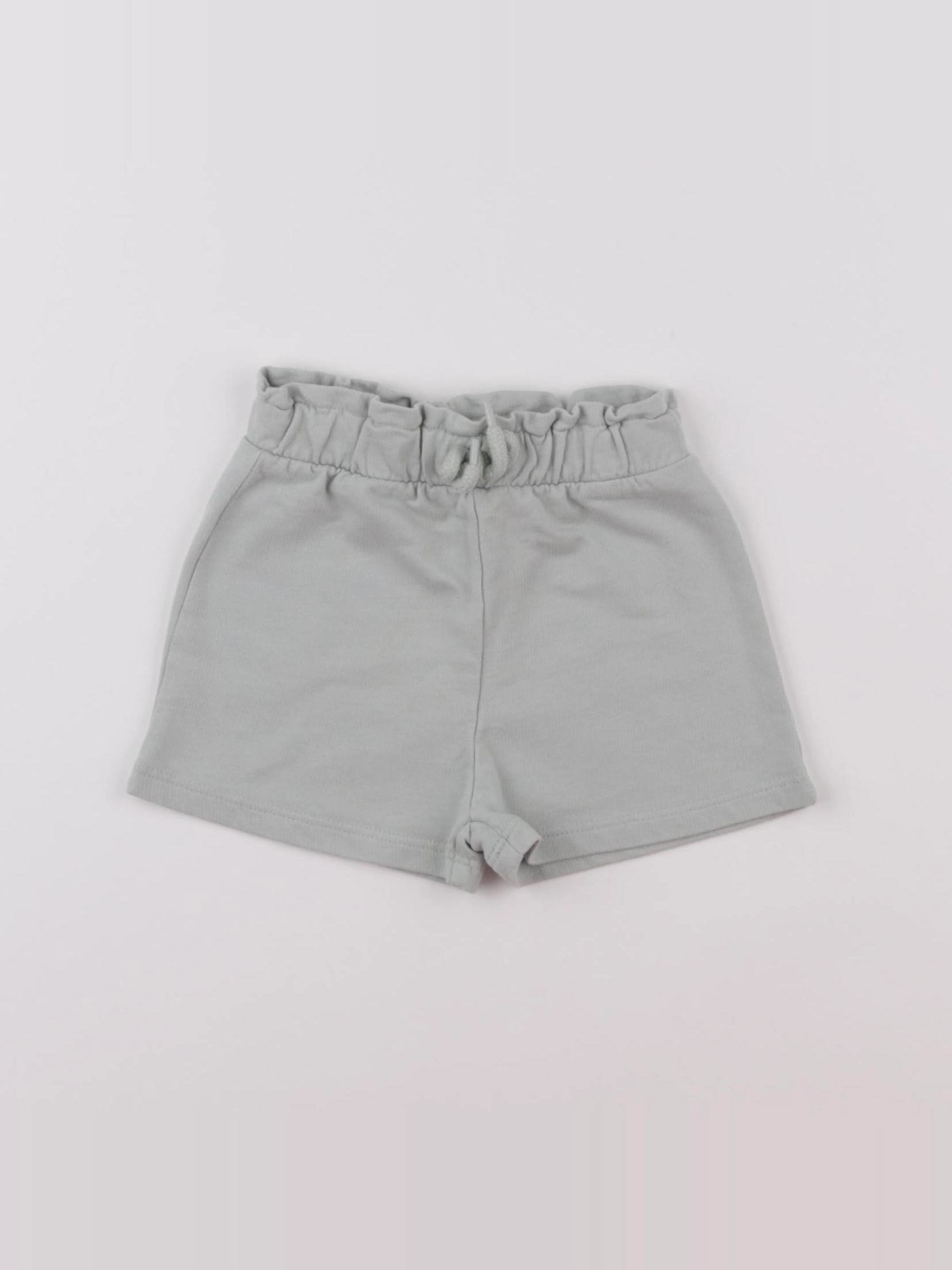 Vertbaudet - short vert - 9 mois