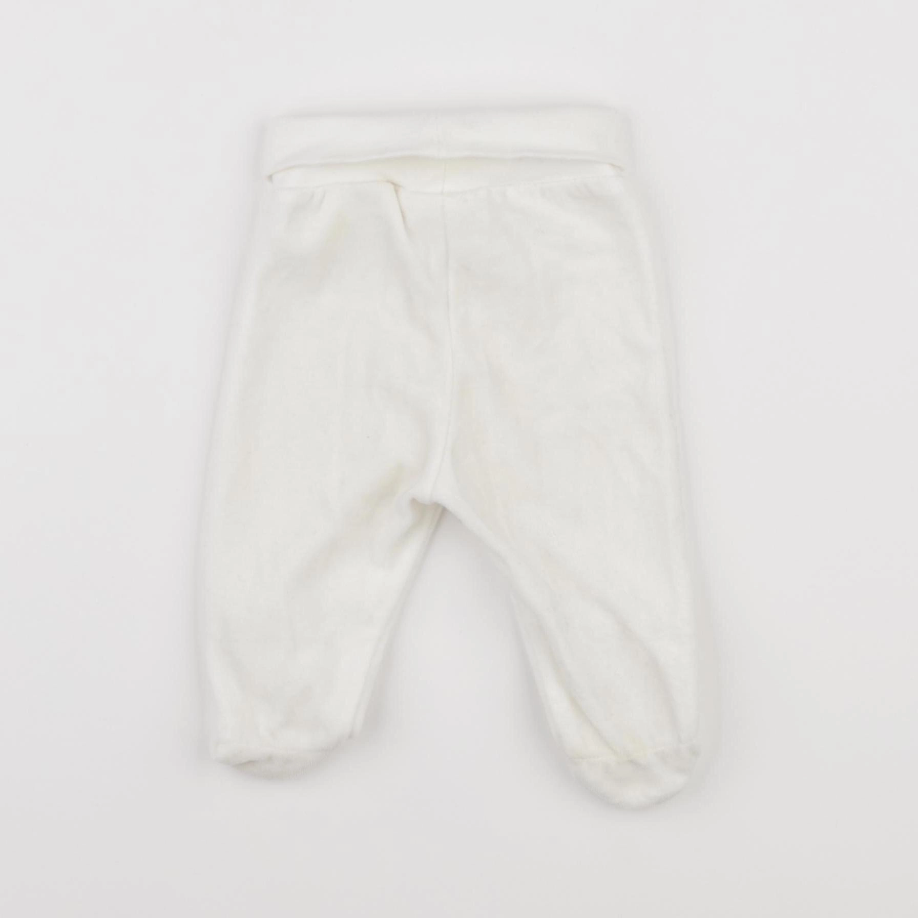 H&M - pantalon blanc - 3 mois