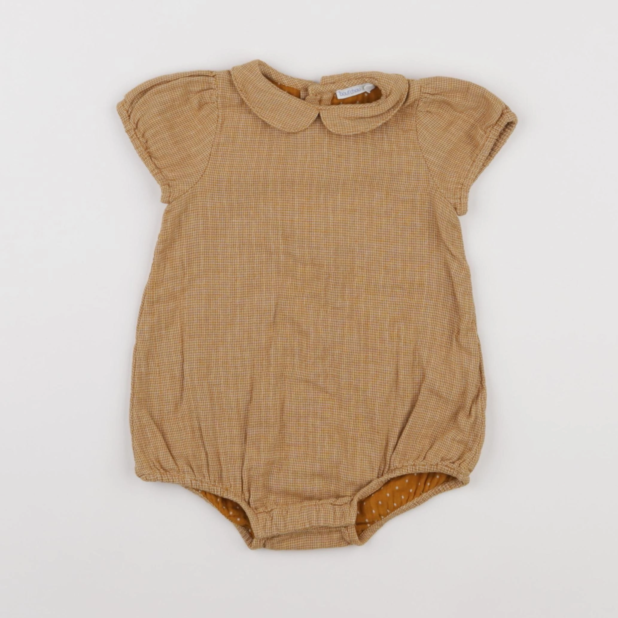 Boutchou - combinaison jaune - 9 mois