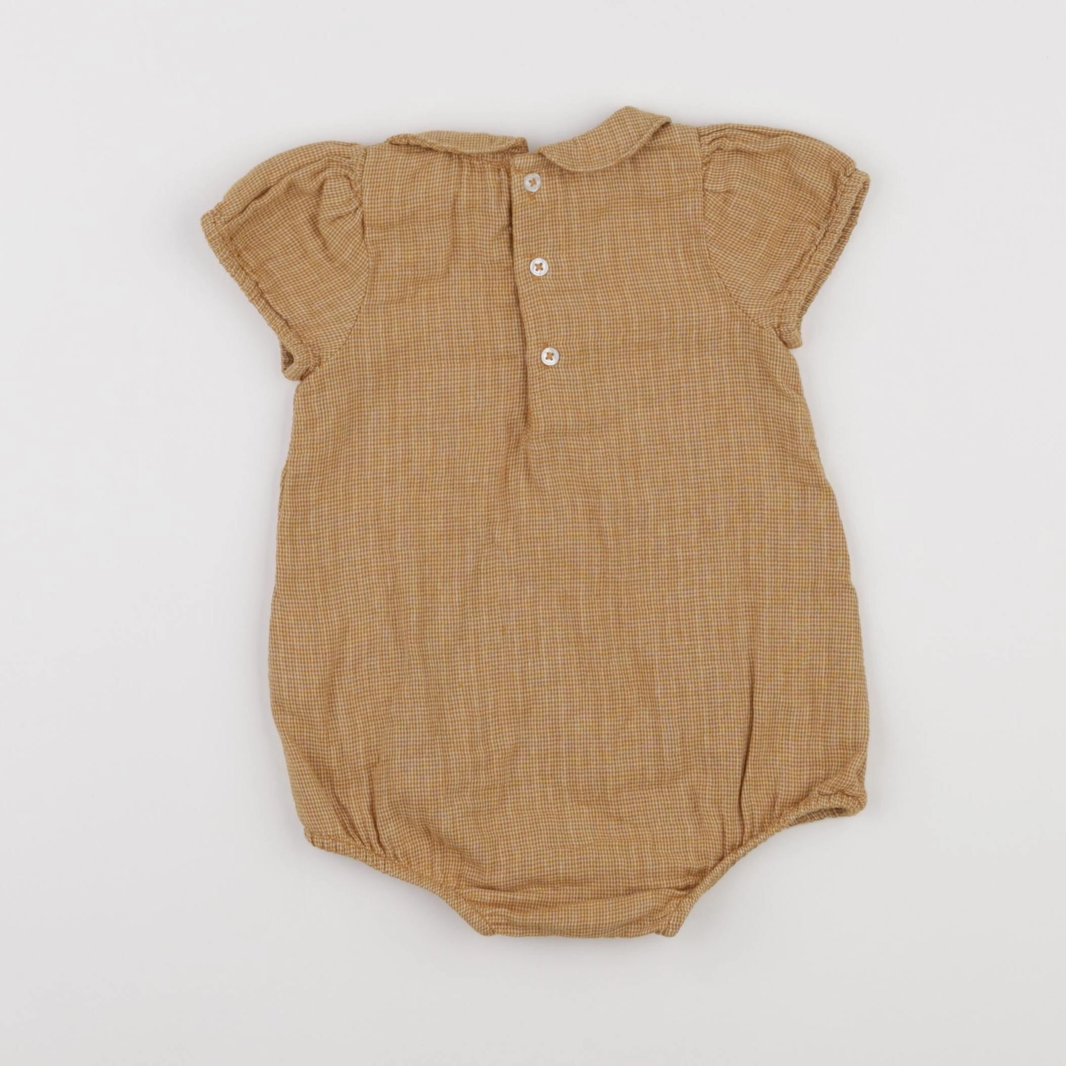 Boutchou - combinaison jaune - 9 mois