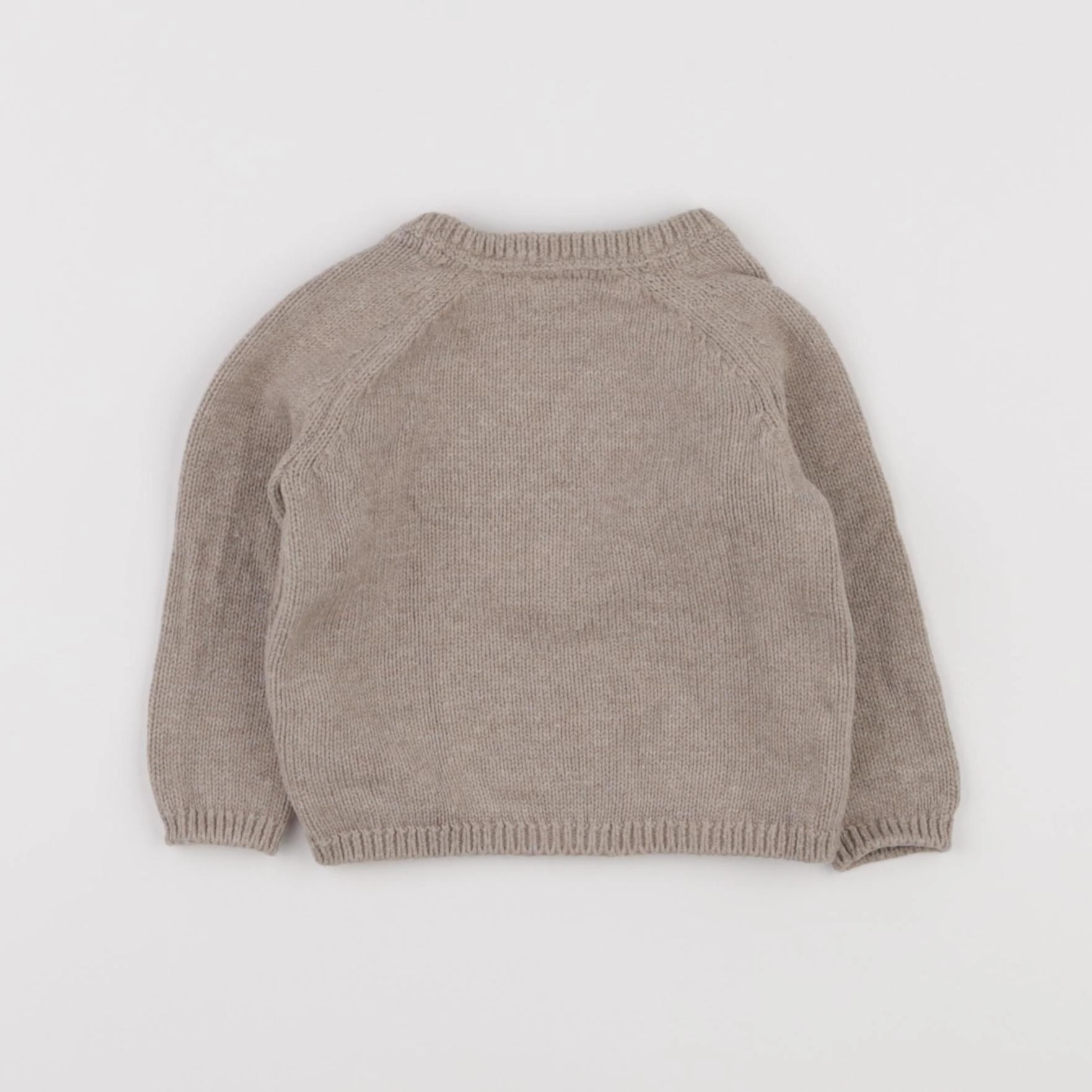 H&M - pull beige - 3 mois