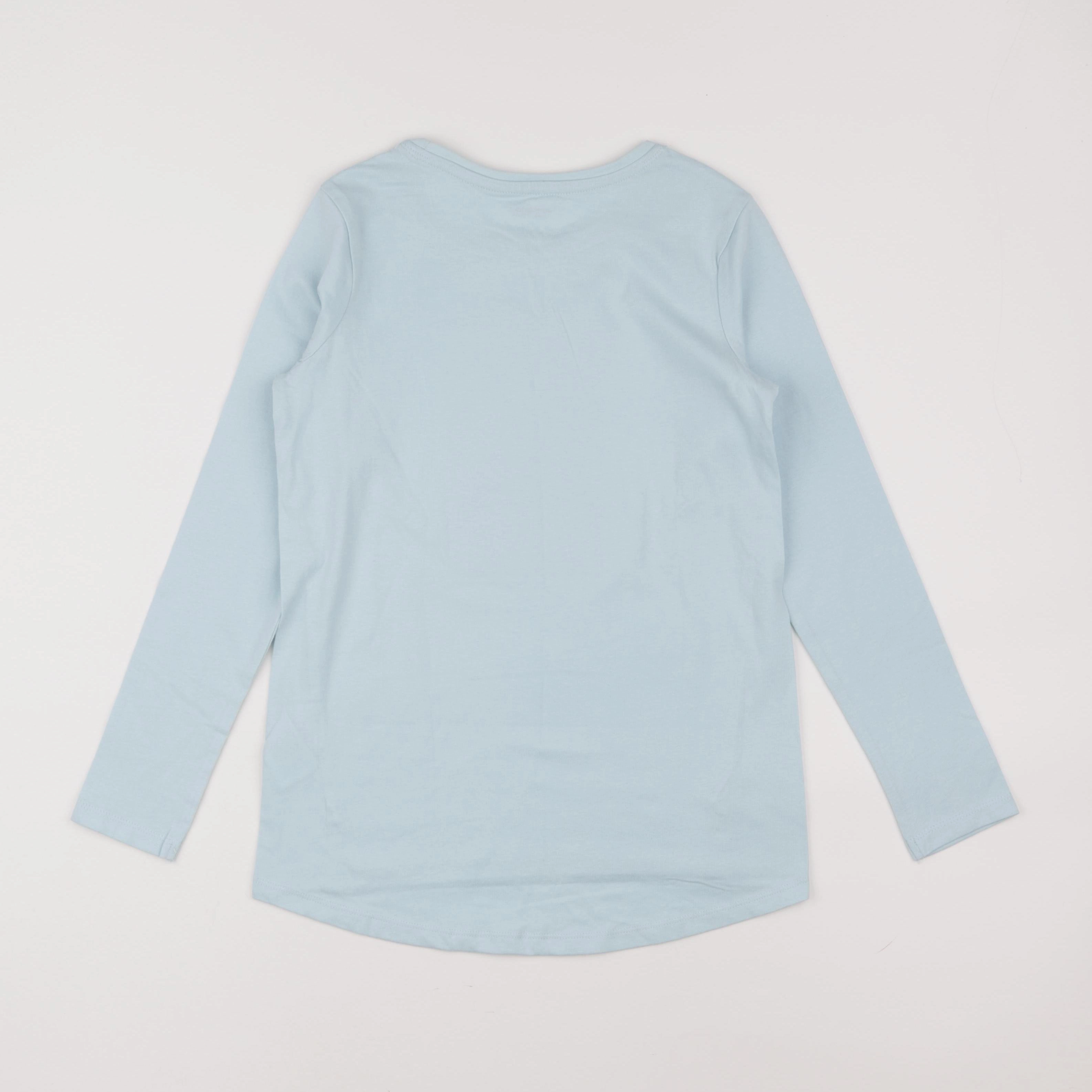 Vertbaudet - tee-shirt bleu - 10 ans