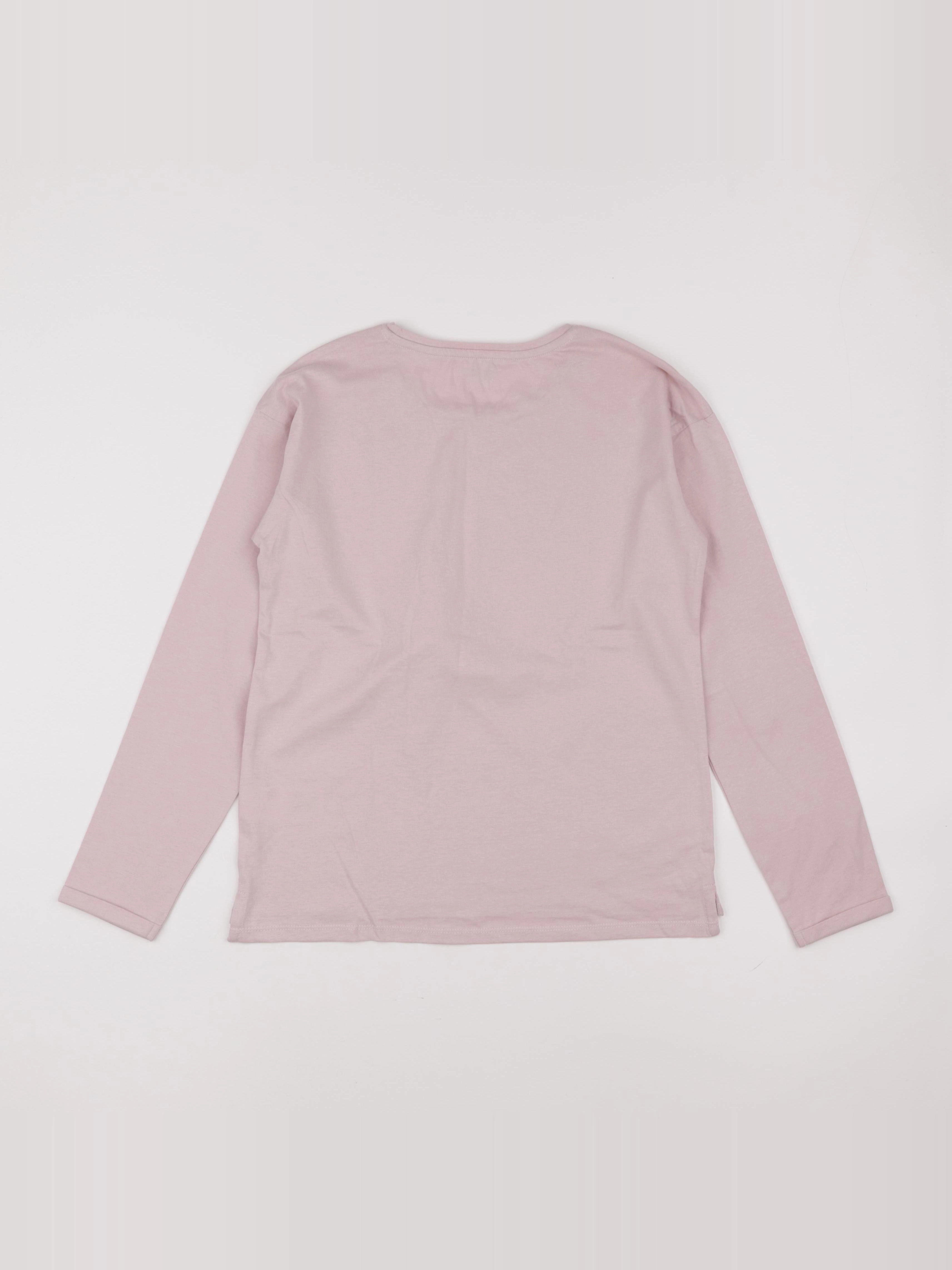 Vertbaudet - tee-shirt rose - 12 ans