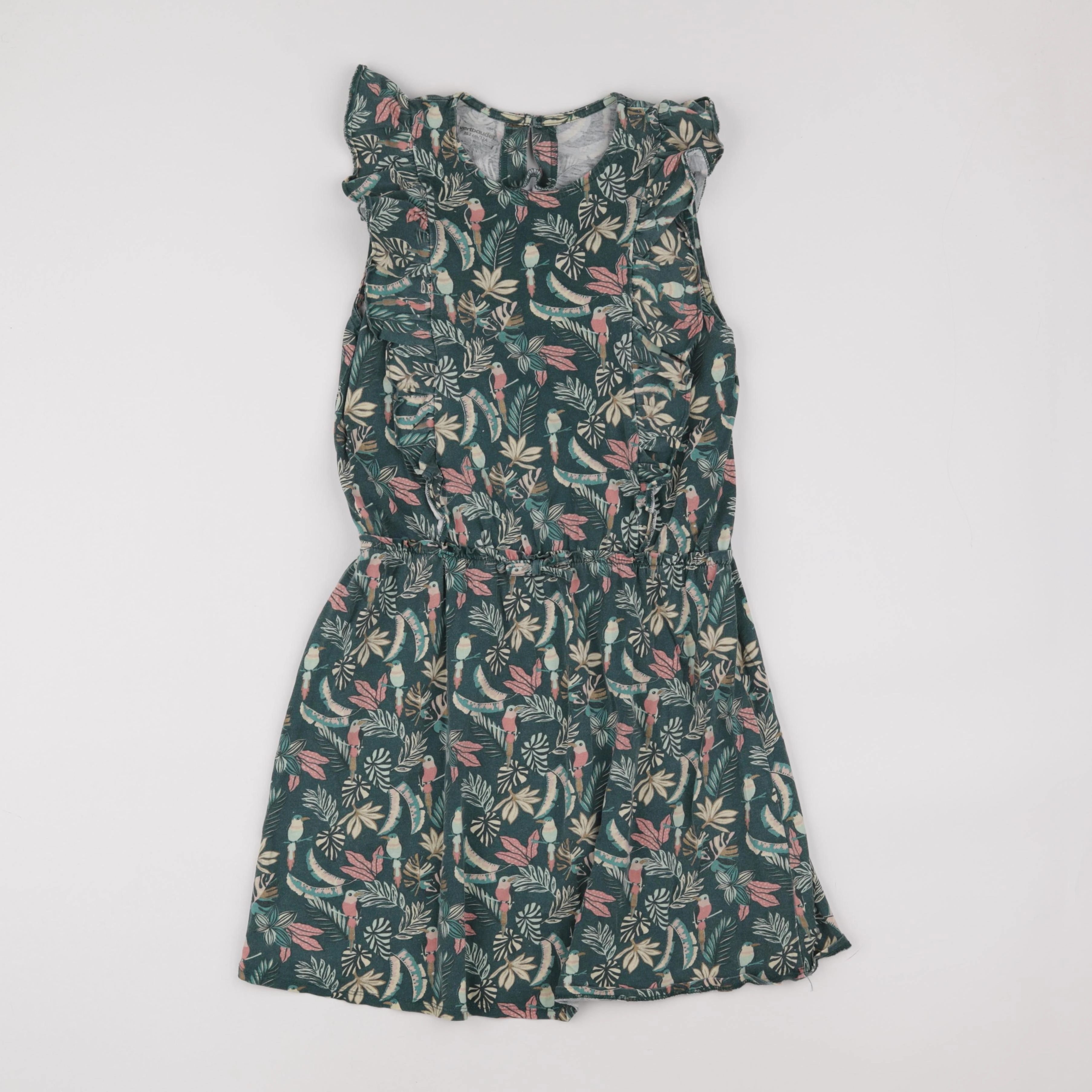 Vertbaudet - robe vert - 12 ans