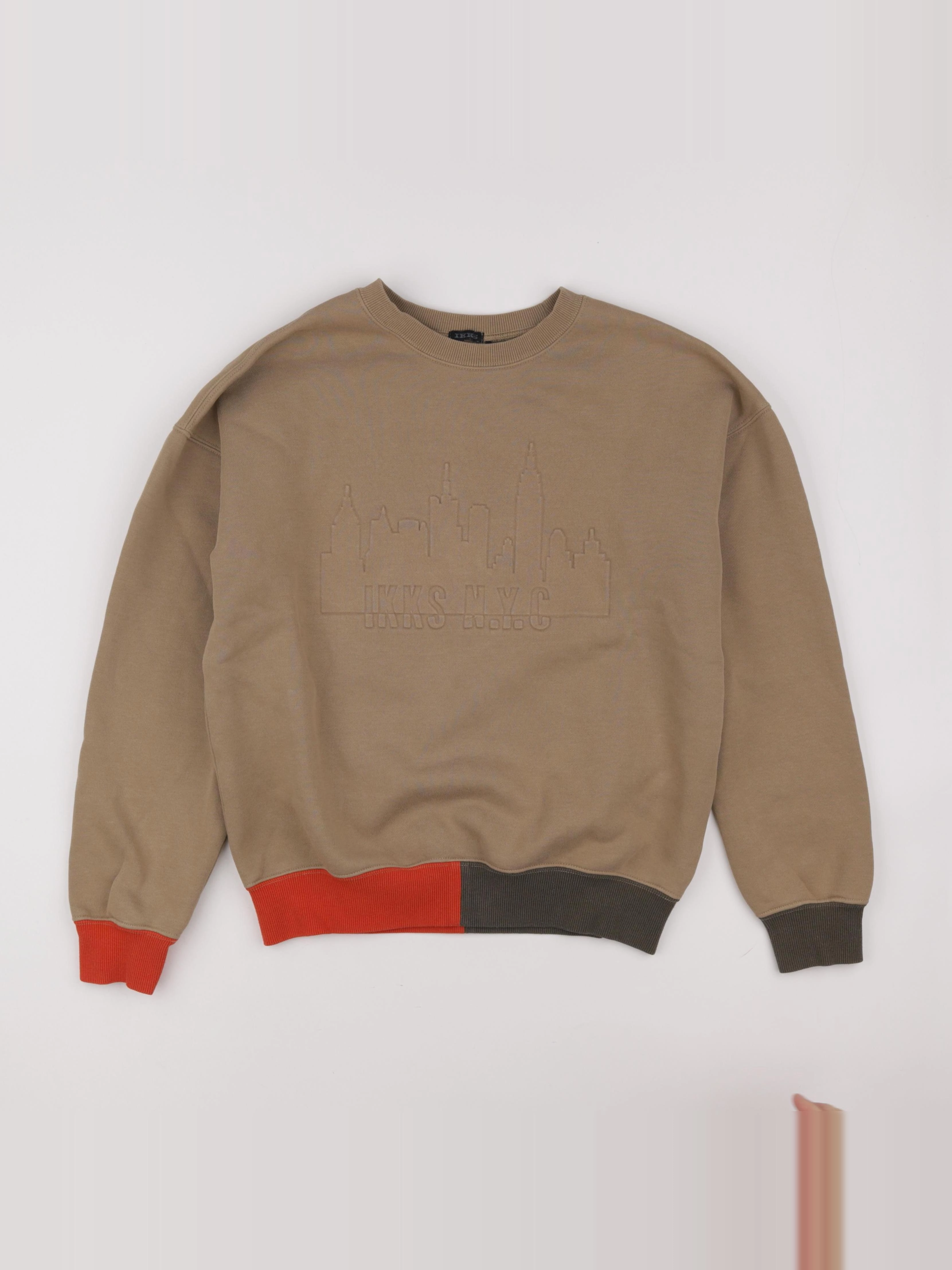 IKKS - sweat marron - 14 ans