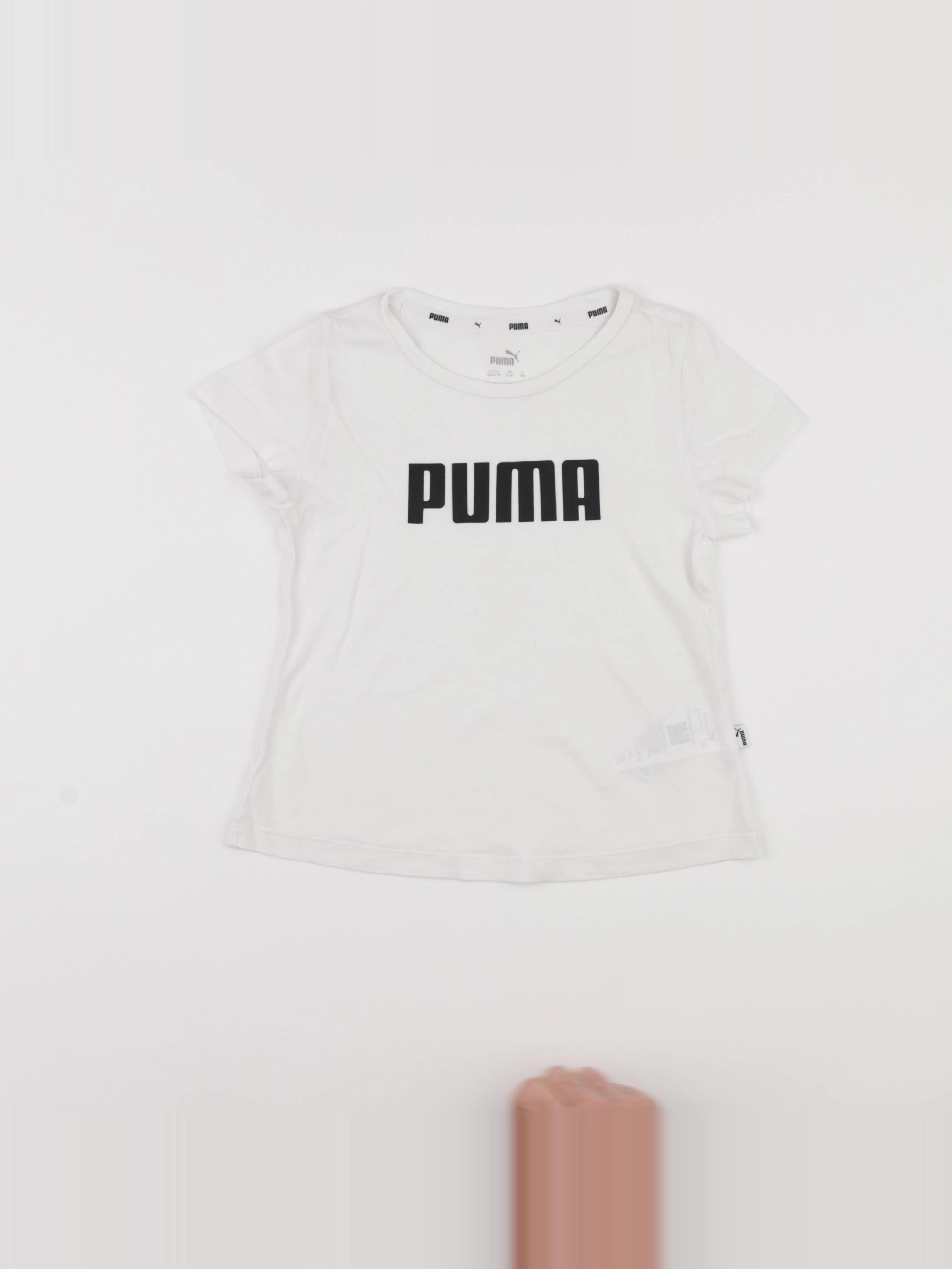 Puma - tee-shirt blanc - 4/5 ans