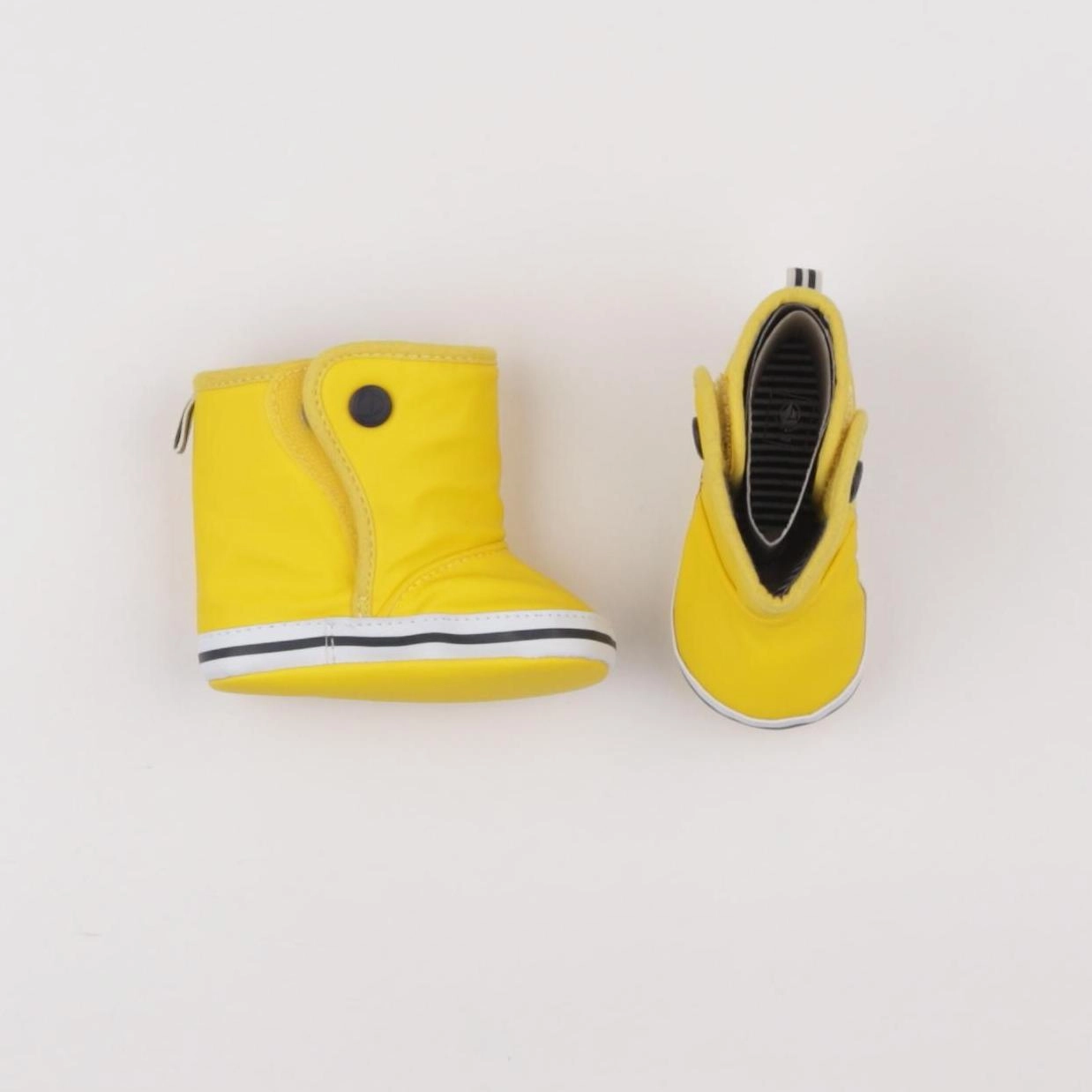 Petit Bateau - chaussons jaune - pointure 19/20