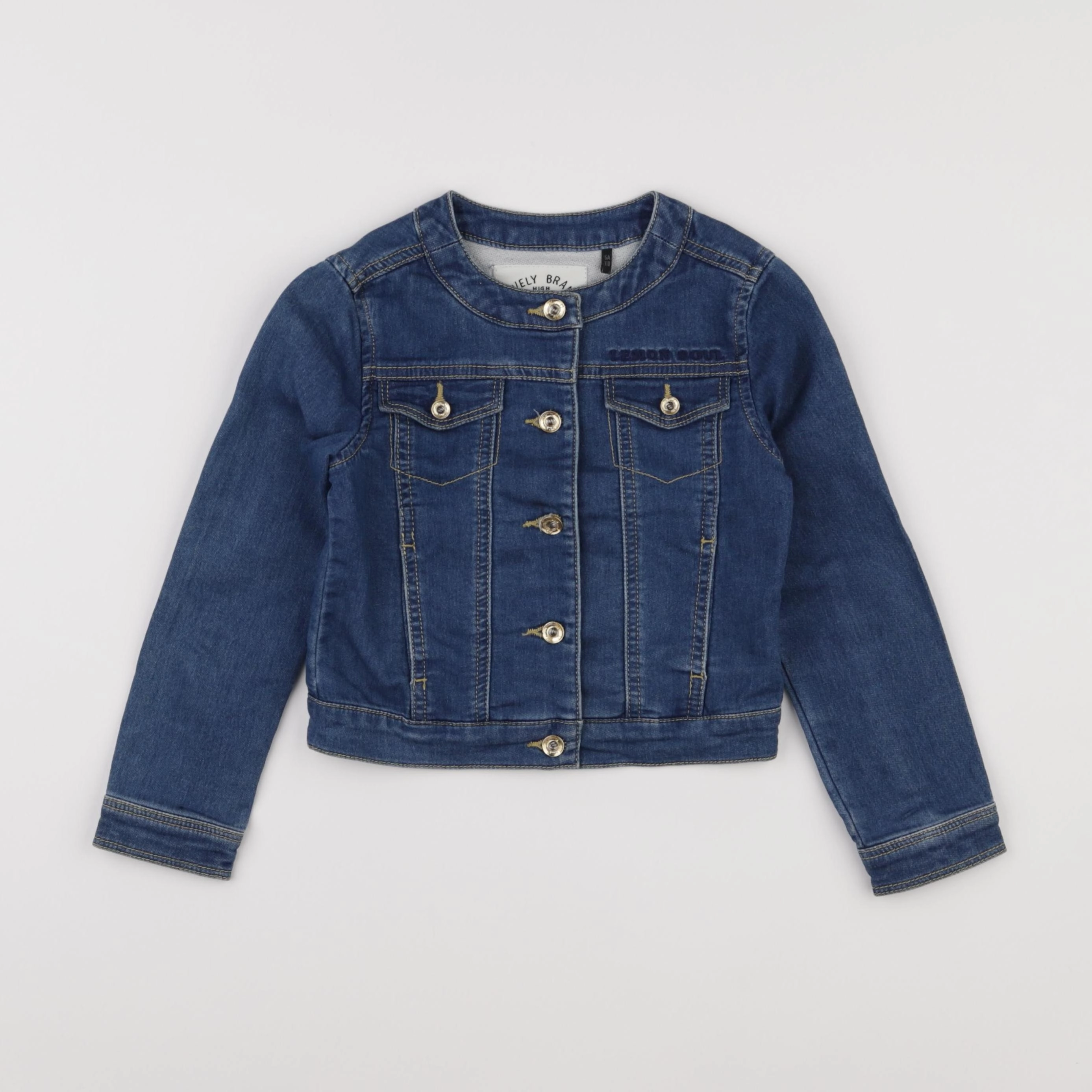 IKKS - veste imprimé au dos bleu - 5 ans