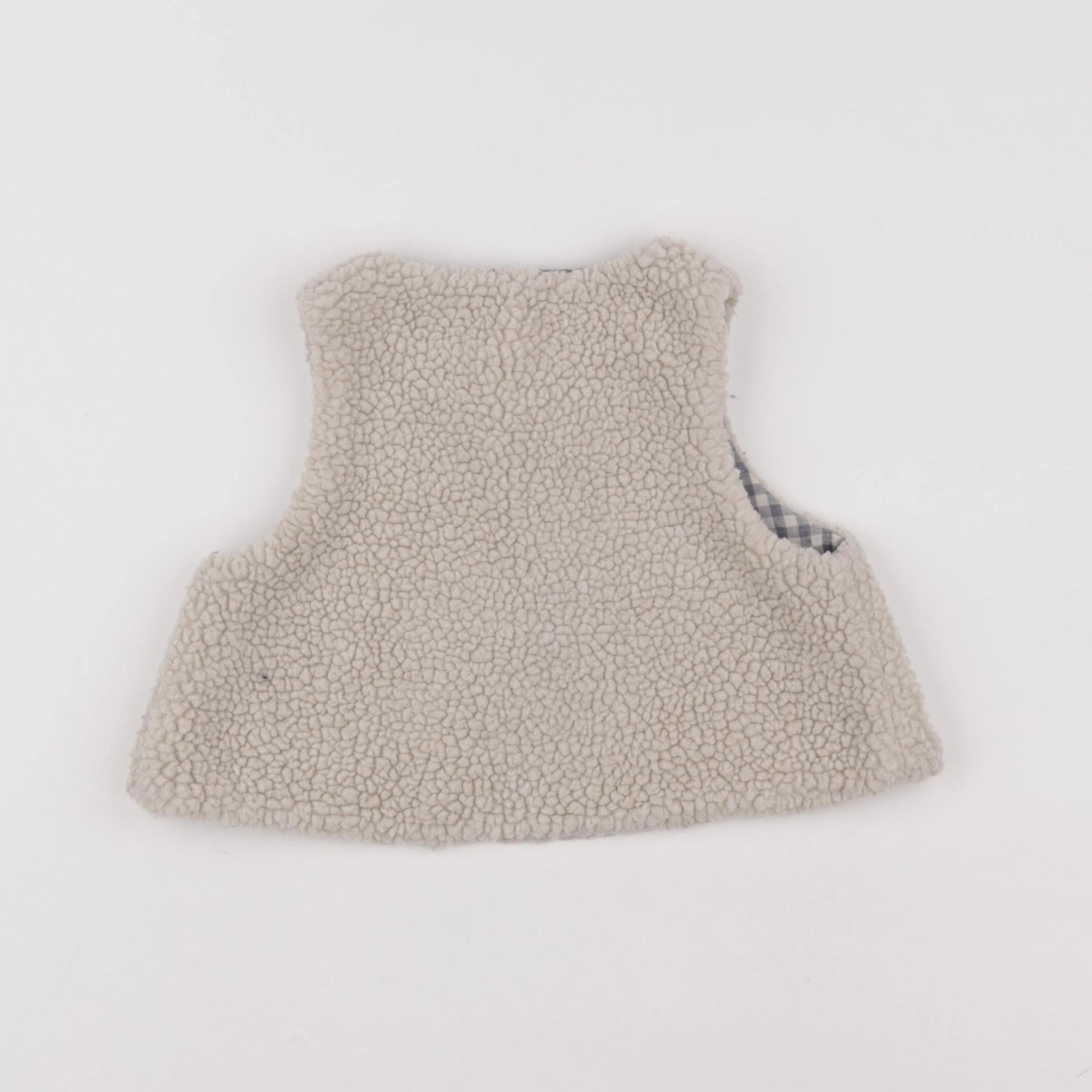 Frangin Frangine - gilet marron - 2 ans