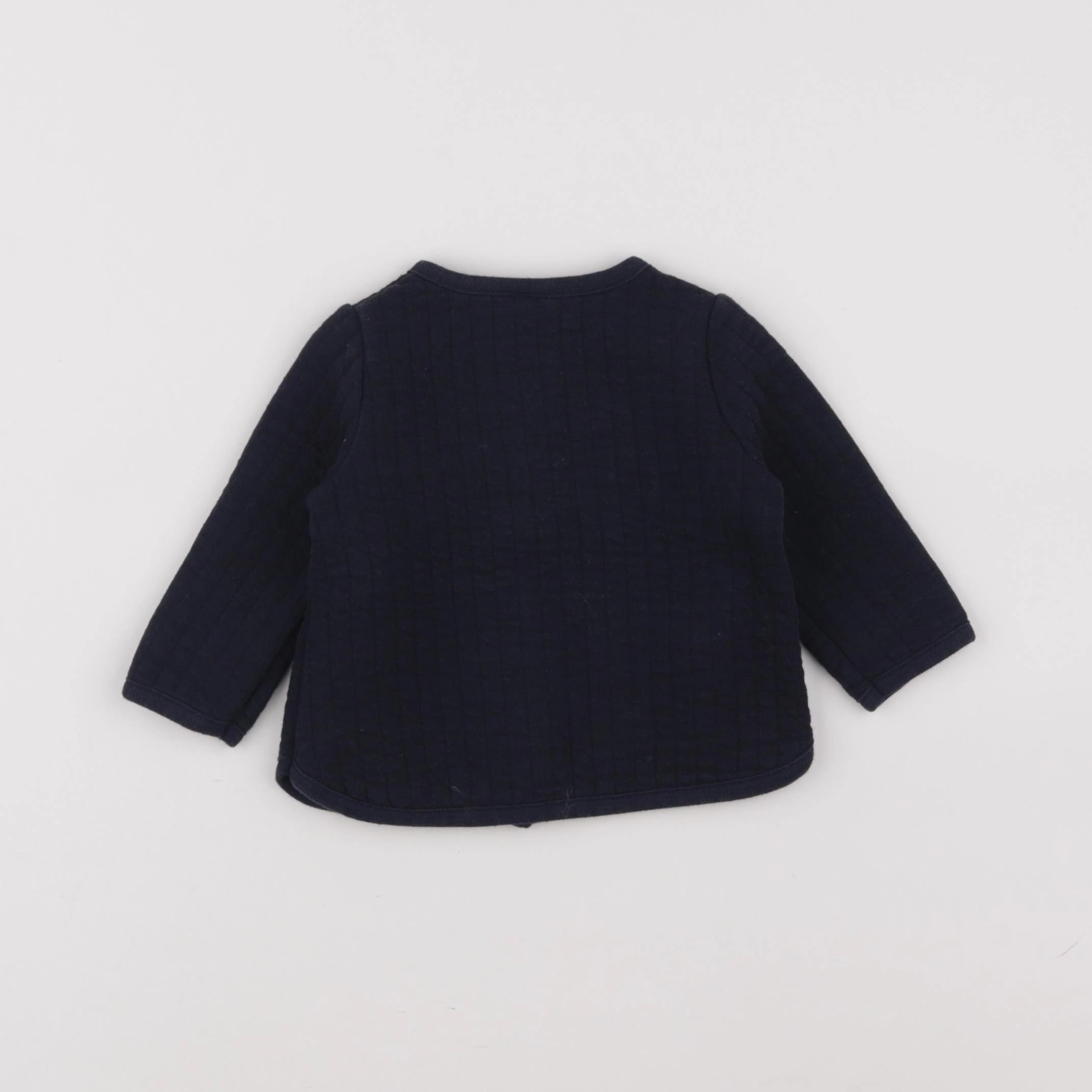 Petit Bateau - veste bleu - 6 mois