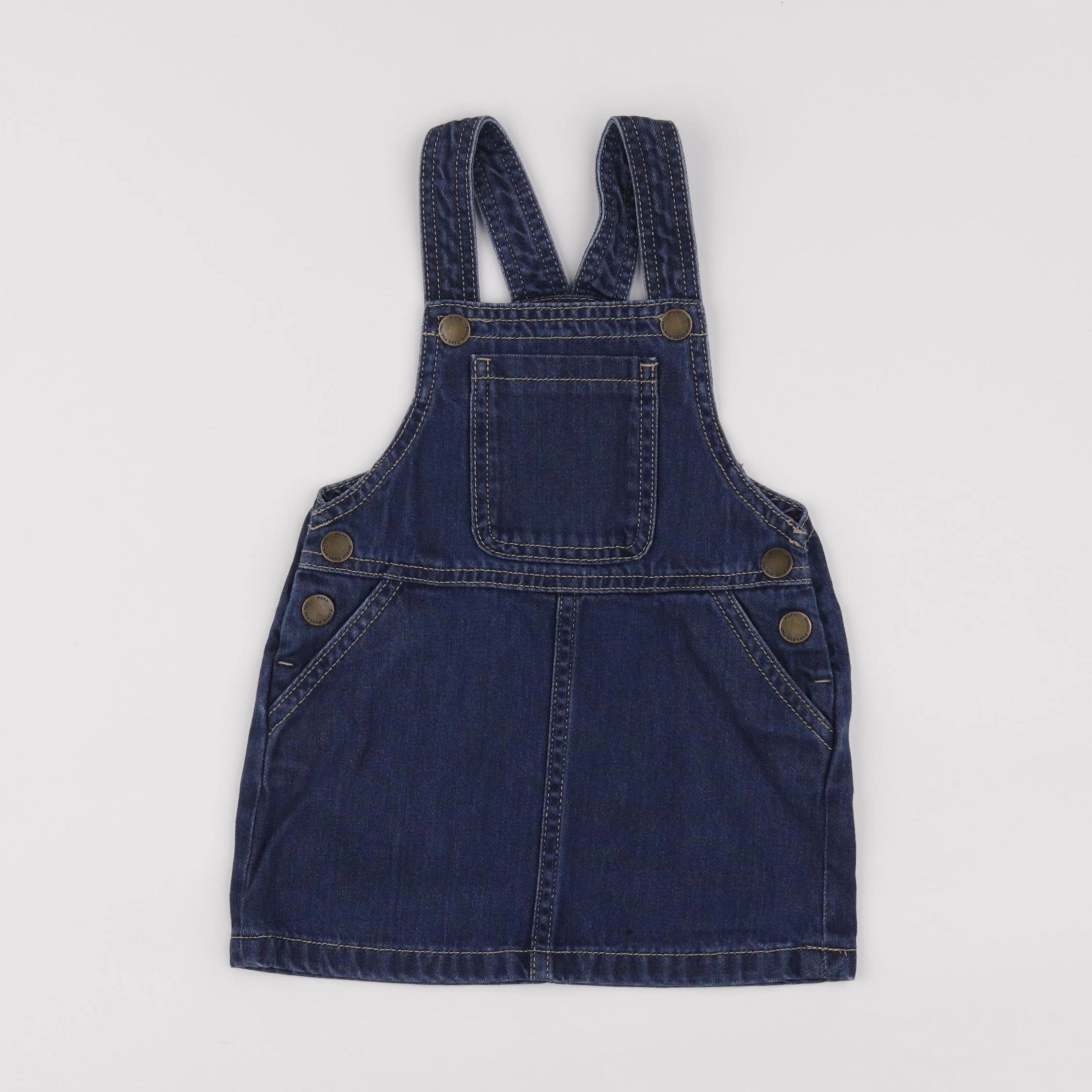 Next - robe bleu - 12/18 mois