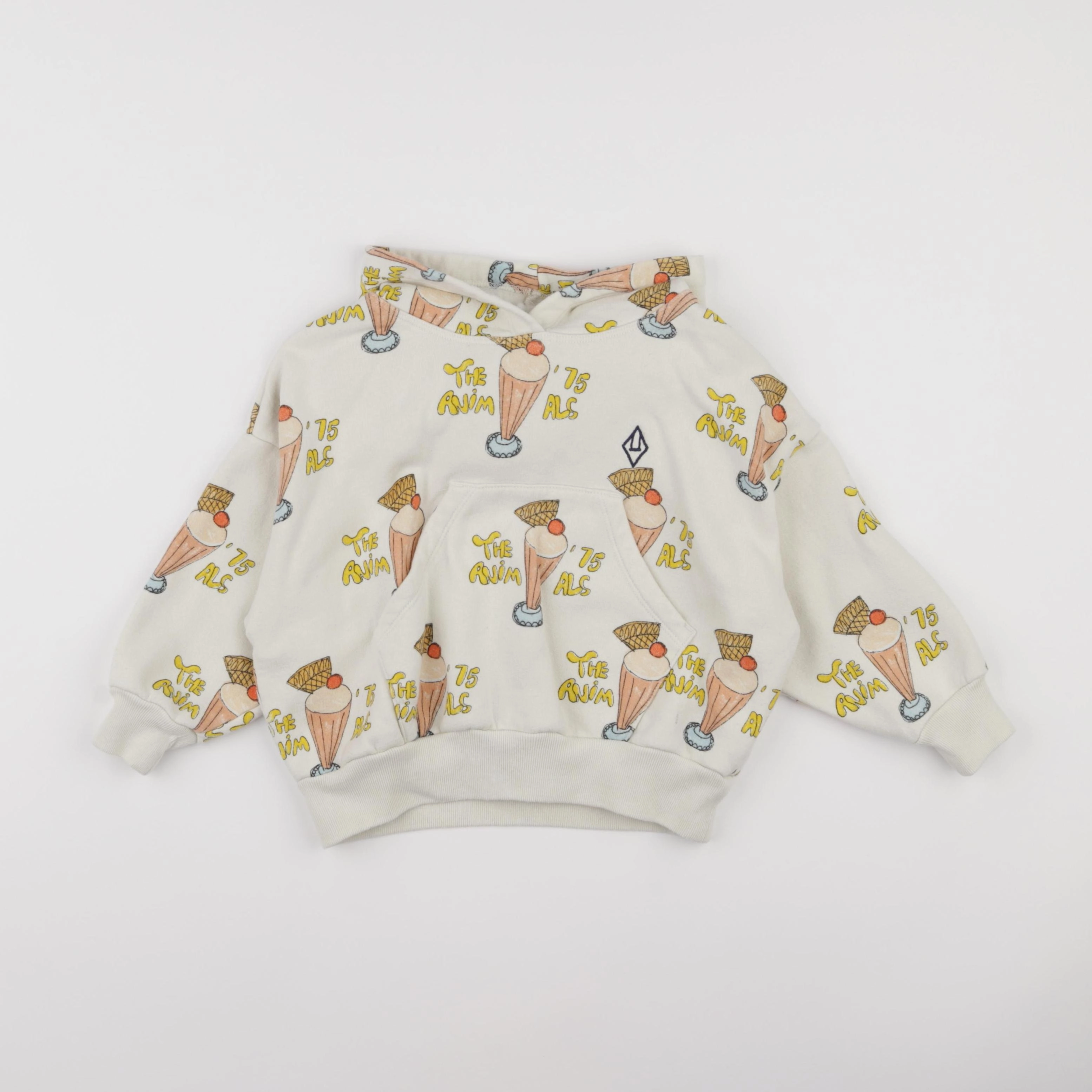 The animals observatory - sweat beige - 2 ans