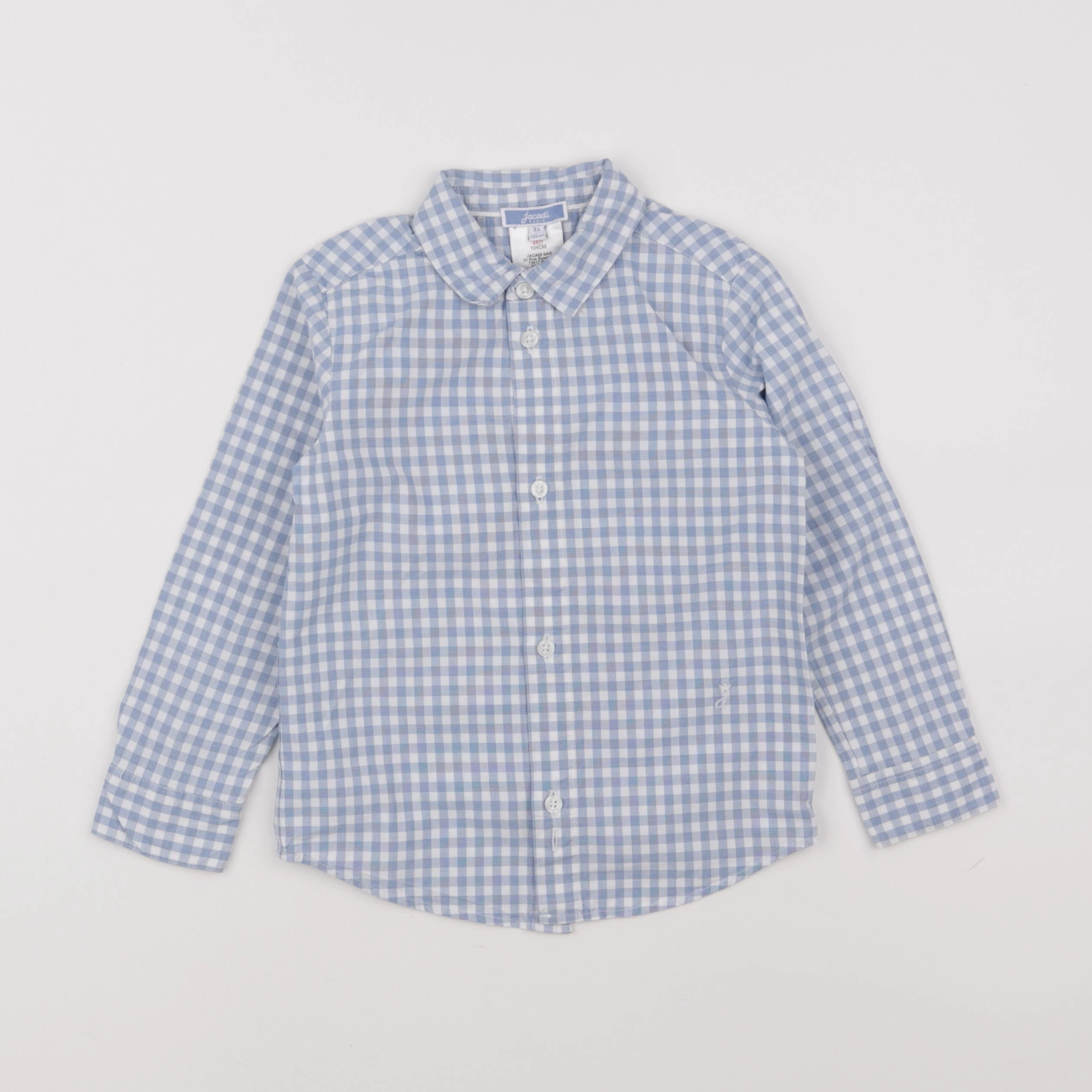 Jacadi - chemise bleu - 4 ans