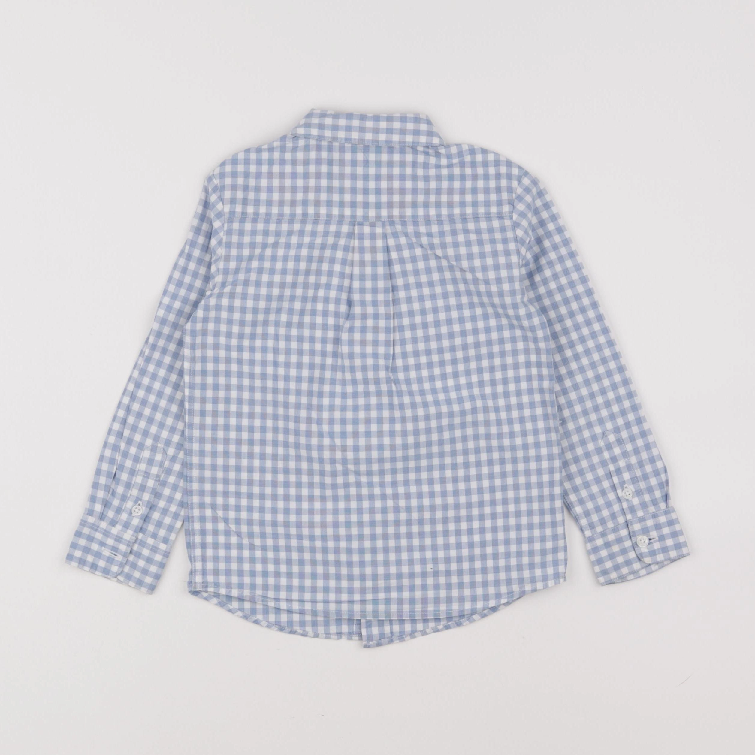 Jacadi - chemise bleu - 4 ans